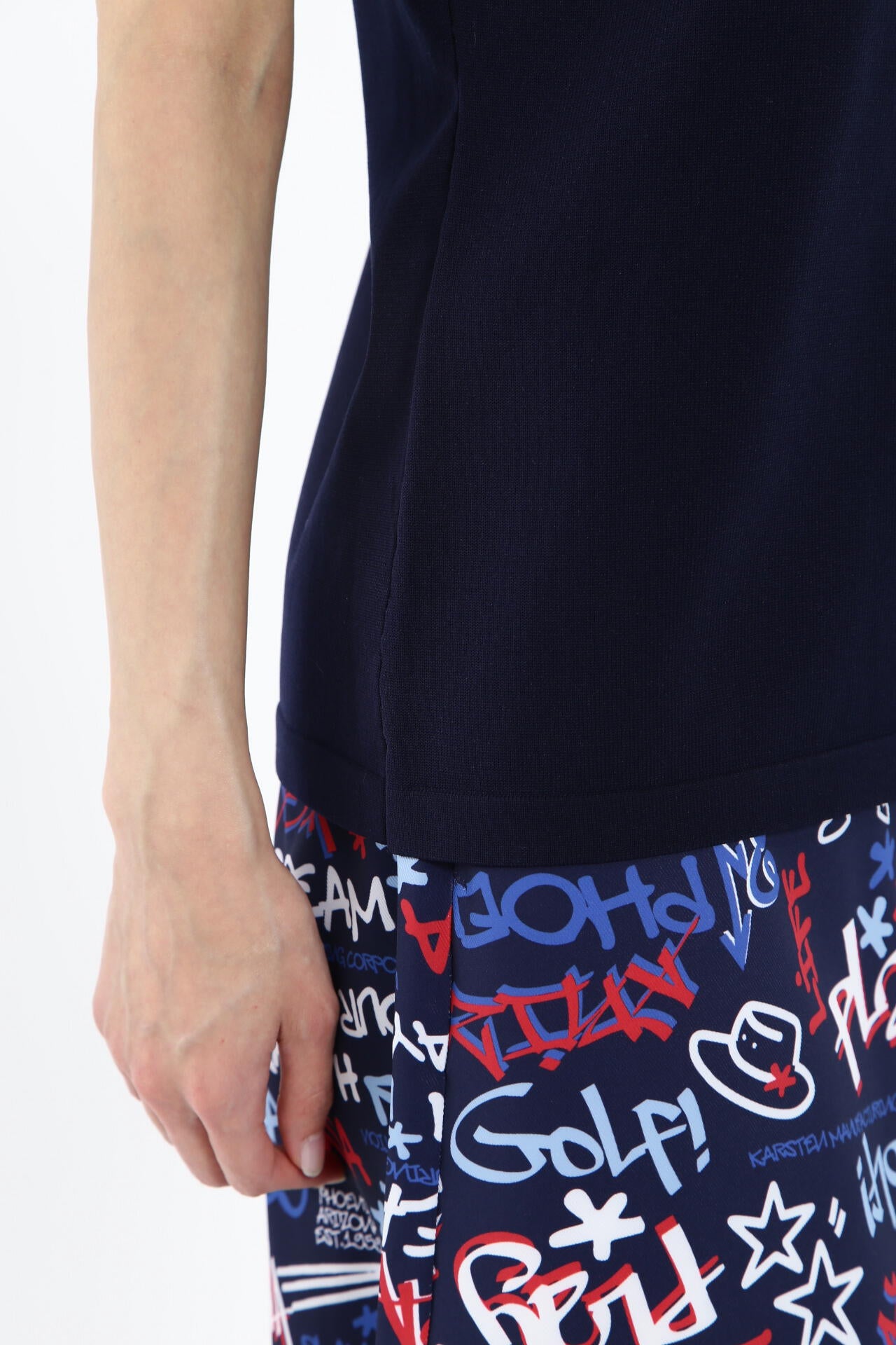 【PING APPAREL】Mr.PINGジャカード 半袖ハイネックニットプルオーバー ＜NATIVE＞ (LADIES)
