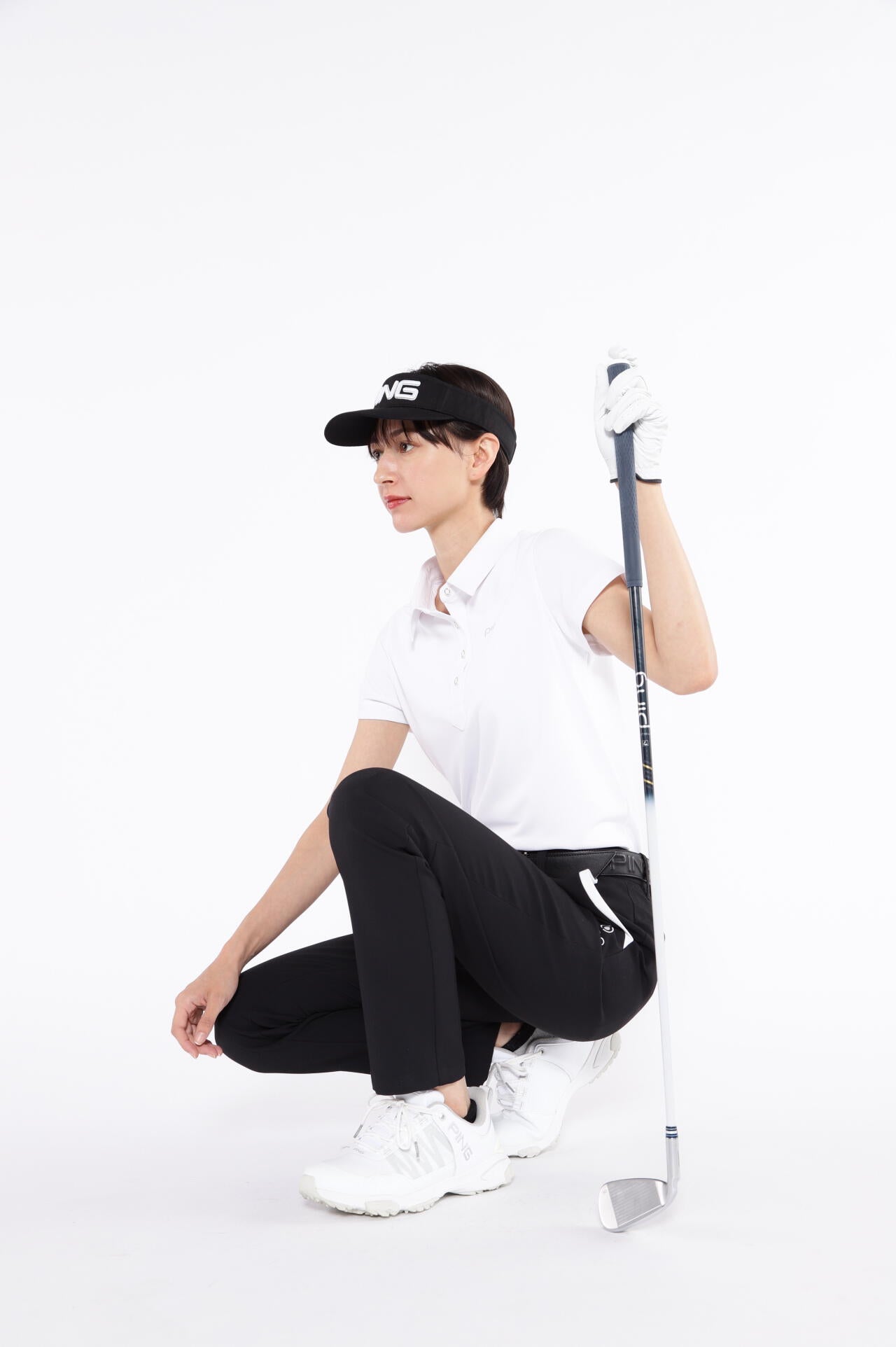 【PING APPAREL】全方向ストレッチカルゼテーパードパンツ ＜PERFORMANCE＞ (LADIES)