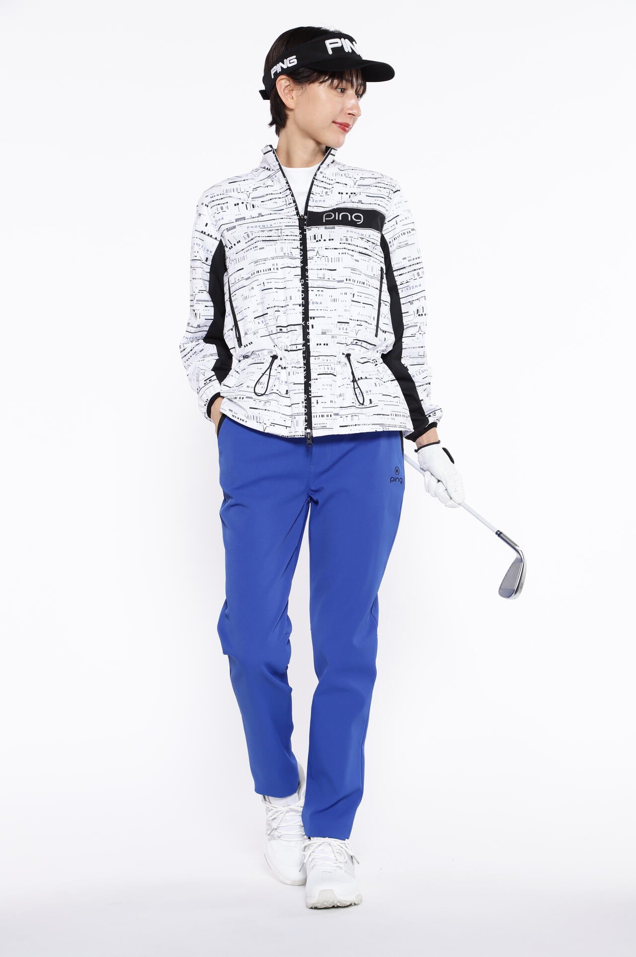 【PING APPAREL】全方向ストレッチカルゼテーパードパンツ ＜PERFORMANCE＞ (LADIES)