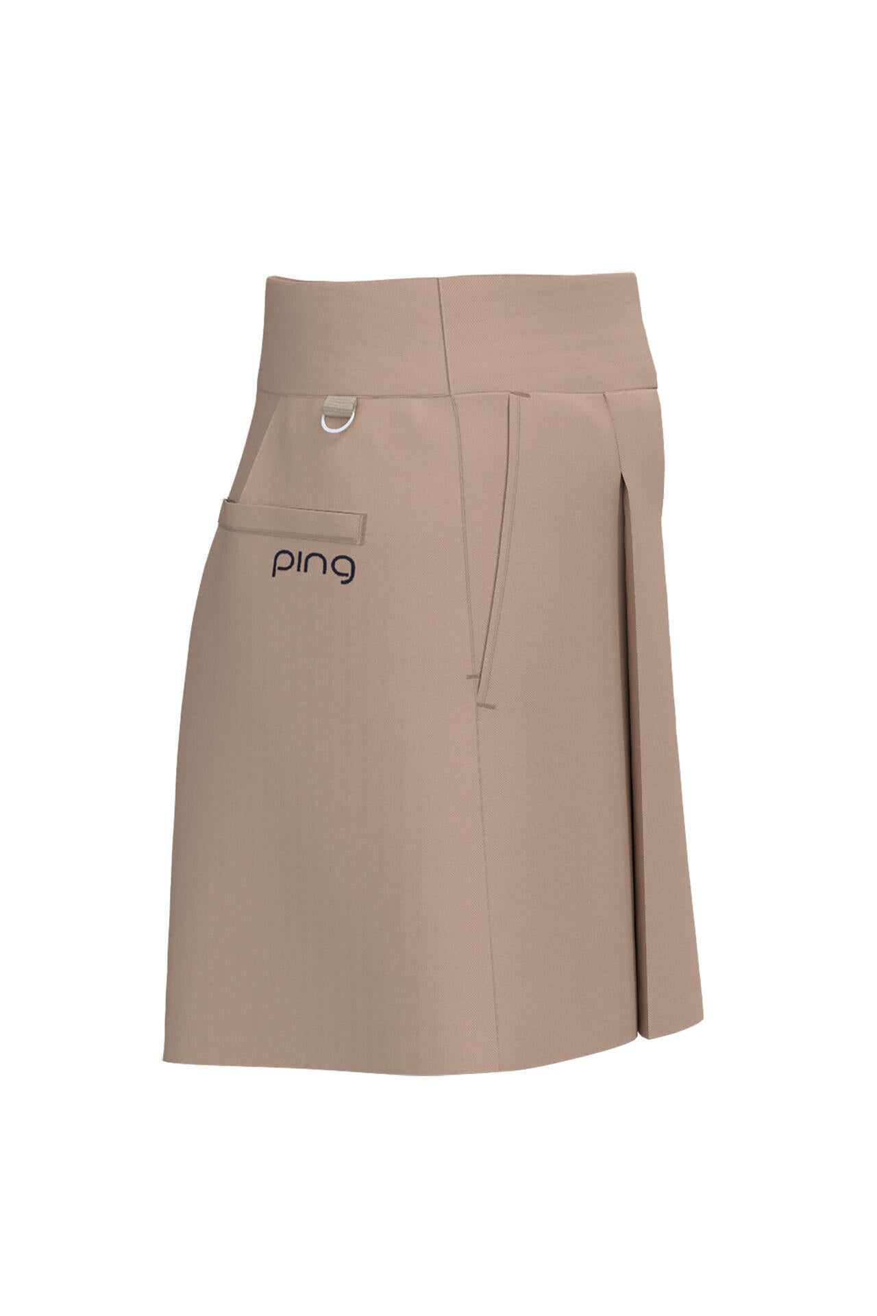 【PING APPAREL】ヘリンボーン全方向ストレッチストレッチ総裏仕立てショートパンツ ＜NATIVE＞ (LADIES)