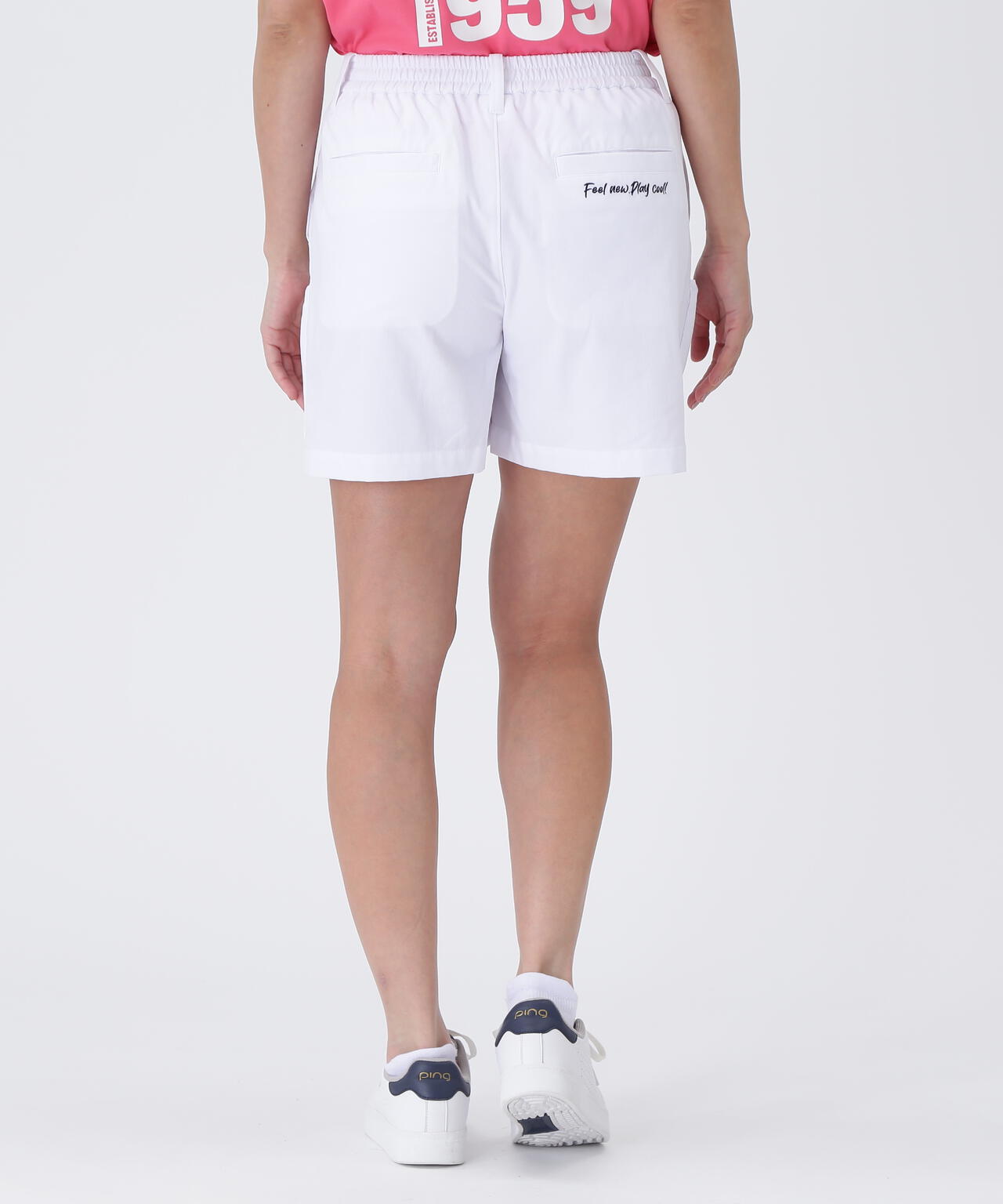 【PING APPAREL】サライテック 二重織ショートパンツ ＜LADIES LINE＞ ＜NATIVE＞(LADIES)