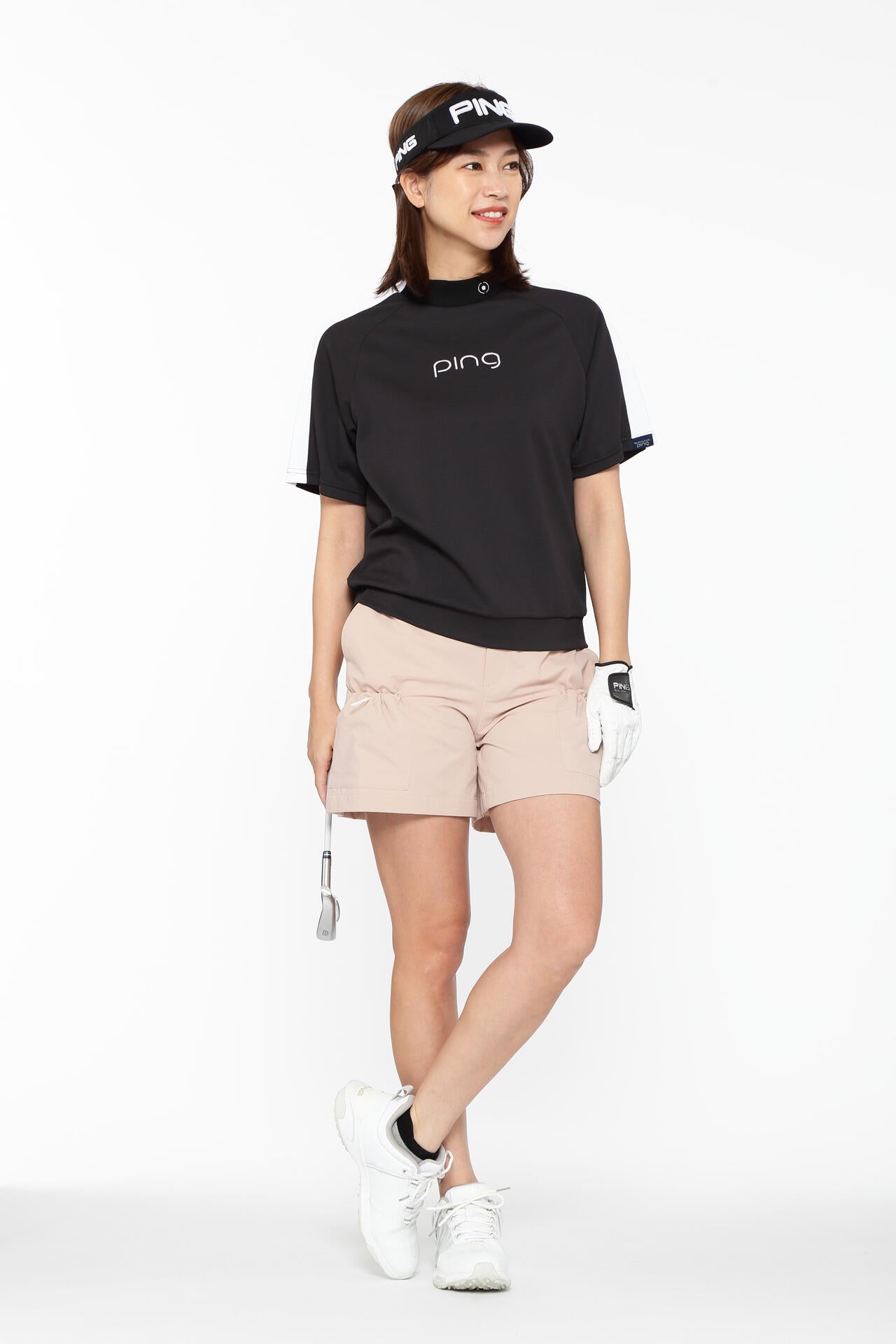 【PING APPAREL】サライテック 二重織ショートパンツ ＜LADIES LINE＞ ＜NATIVE＞(LADIES)