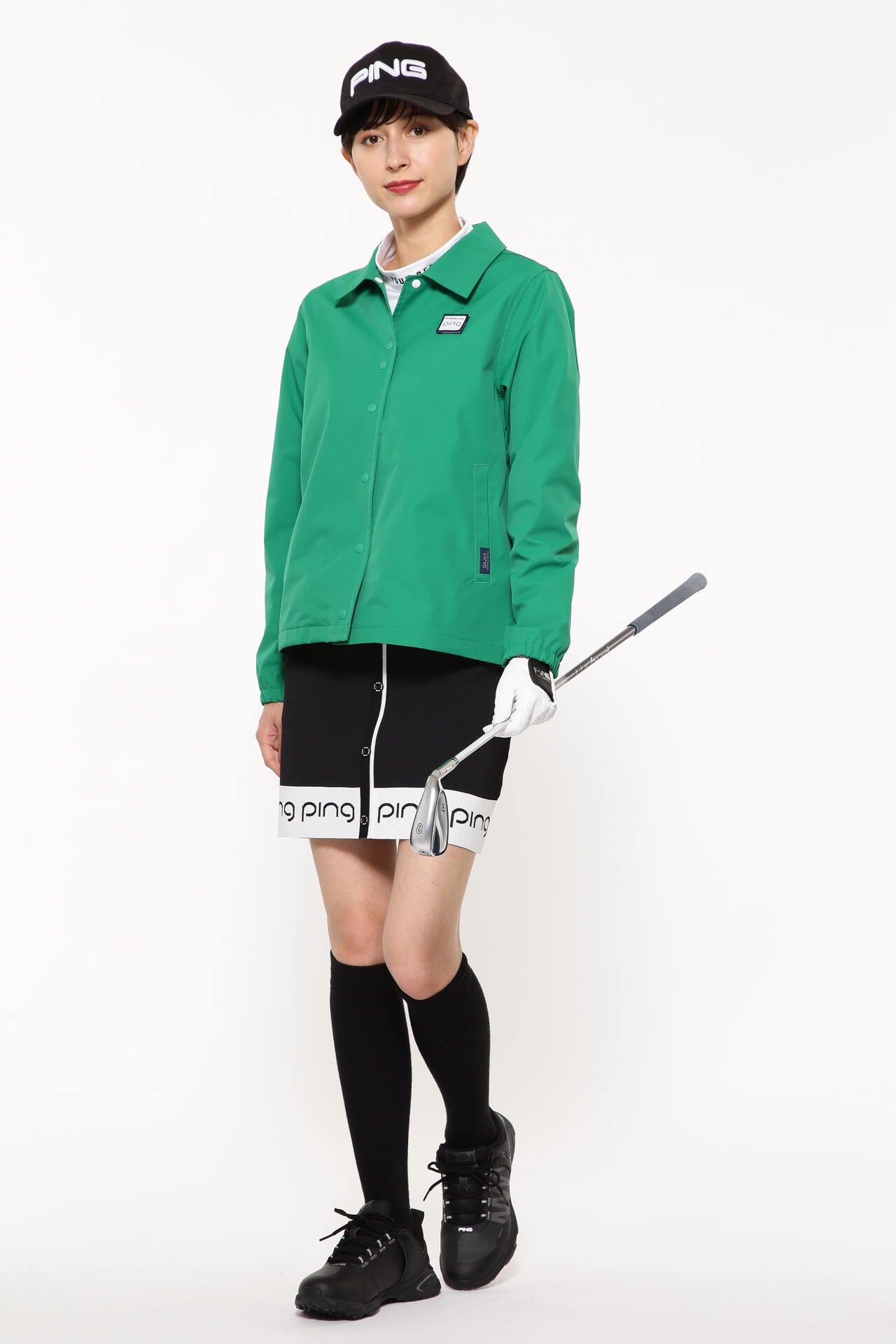 【PING APPAREL】ジャガードニットスカート ＜LADIES LINE＞＜PERFORMANCE＞ (LADIES)