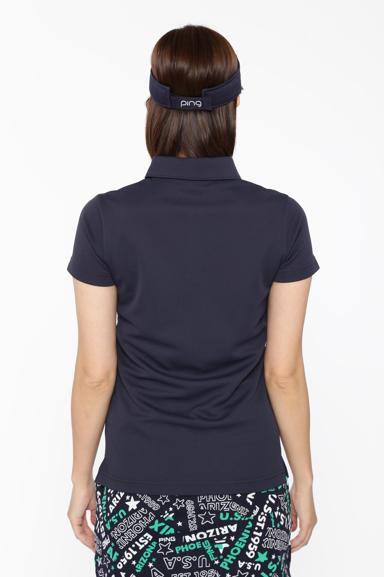 【PING APPAREL】ピンメッシュ半袖ポロシャツ ＜LADIES LINE＞＜NATIVE＞ (LADIES)