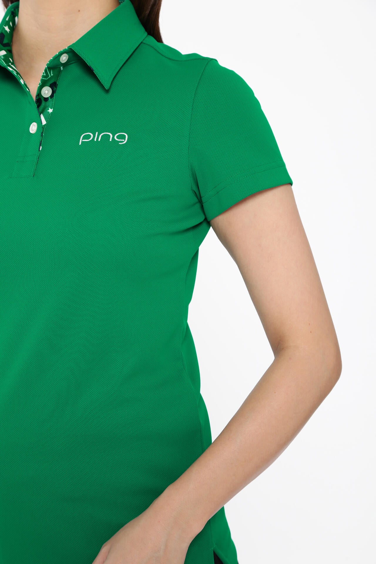 【PING APPAREL】ピンメッシュ半袖ポロシャツ ＜LADIES LINE＞＜NATIVE＞ (LADIES)