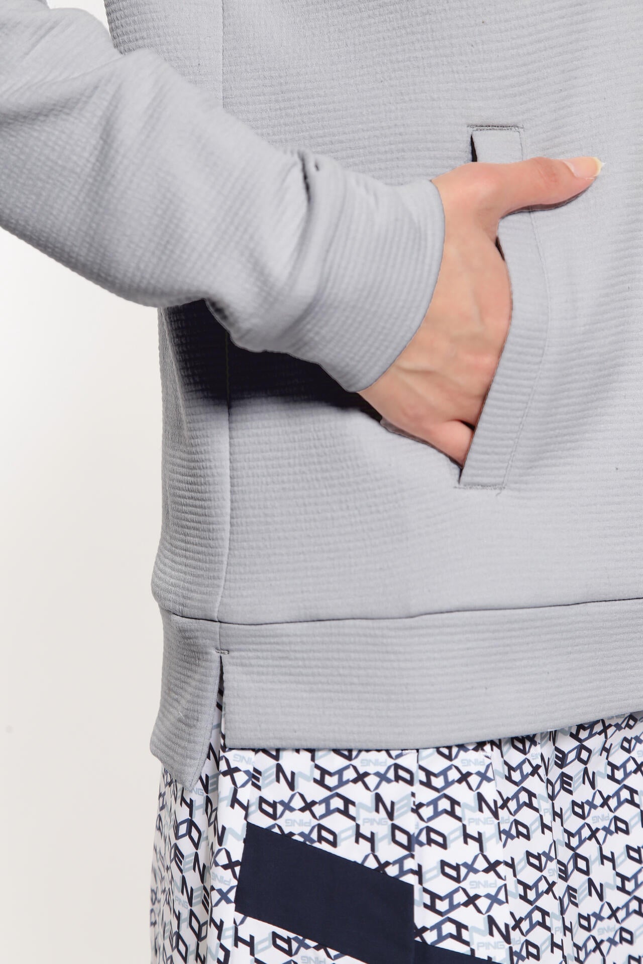 【PING APPAREL】ダンボールハーフジップカットソー ＜LADIES LINE＞＜PERFORMANCE＞ (LADIES)