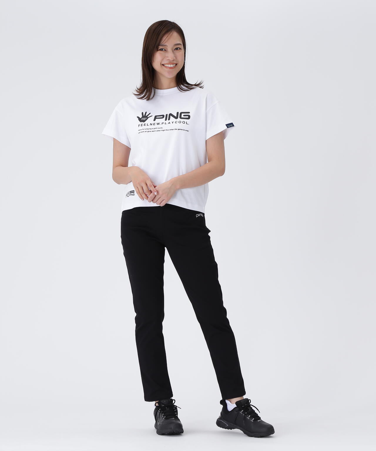 【PING APPAREL】TC天竺 半袖Ｔシャツ ＜LADIES LINE＞＜NATIVE＞ (LADIES)