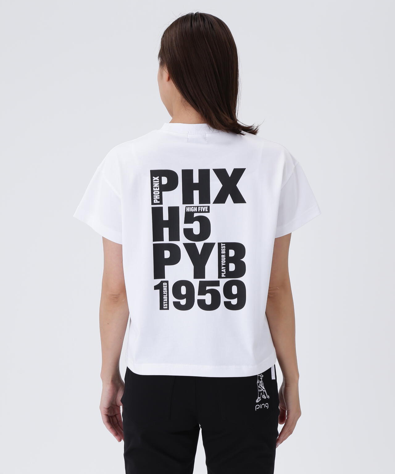 【PING APPAREL】TC天竺 半袖Ｔシャツ ＜LADIES LINE＞＜NATIVE＞ (LADIES)