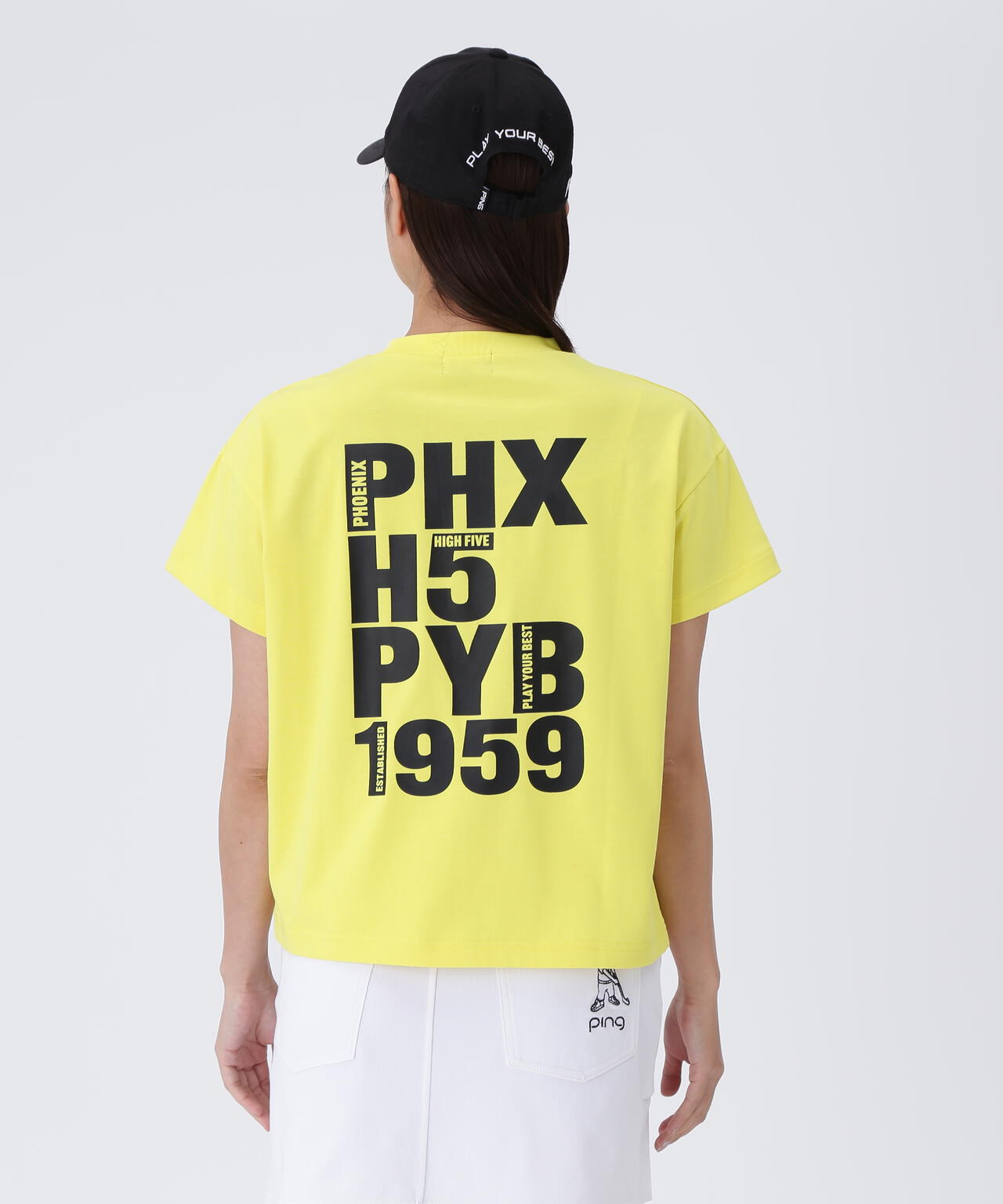 【PING APPAREL】TC天竺 半袖Ｔシャツ ＜LADIES LINE＞＜NATIVE＞ (LADIES)