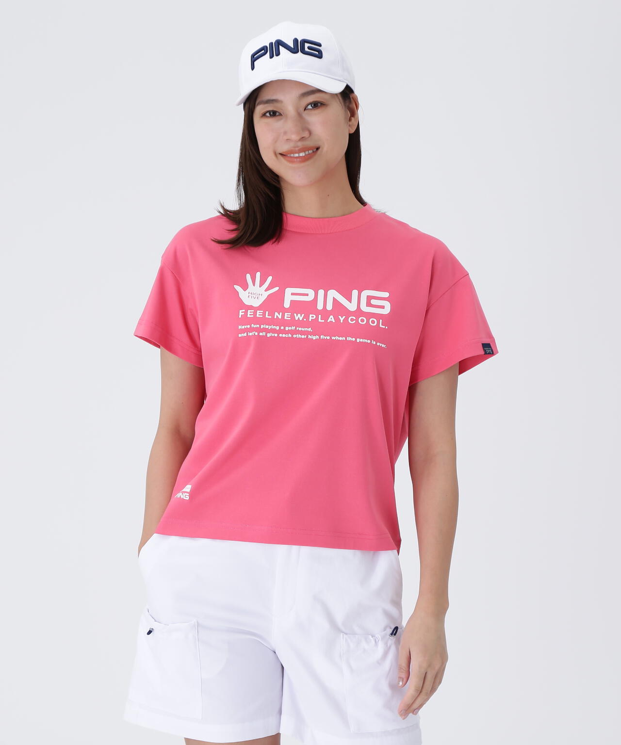 【PING APPAREL】TC天竺 半袖Ｔシャツ ＜LADIES LINE＞＜NATIVE＞ (LADIES)