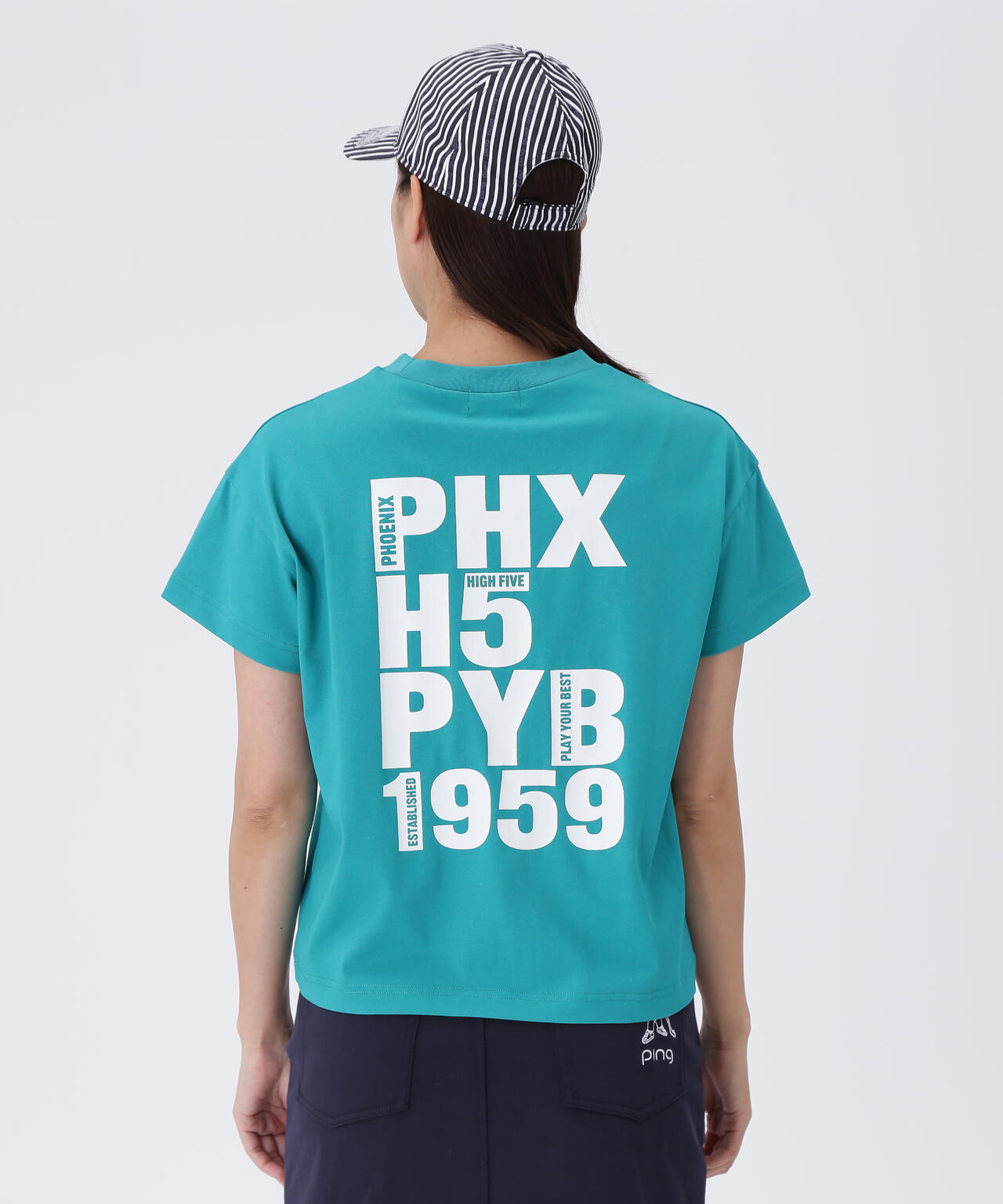 【PING APPAREL】TC天竺 半袖Ｔシャツ ＜LADIES LINE＞＜NATIVE＞ (LADIES)