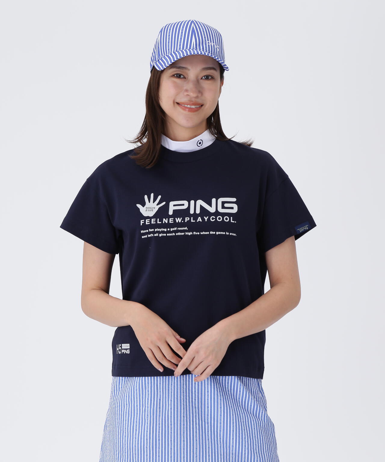 【PING APPAREL】TC天竺 半袖Ｔシャツ ＜LADIES LINE＞＜NATIVE＞ (LADIES)