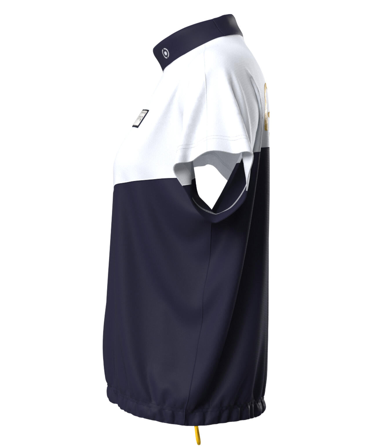 【PING APPAREL】配色半袖ハイネックシャツ ＜LADIES LINE＞＜NATIVE＞ (LADIES)