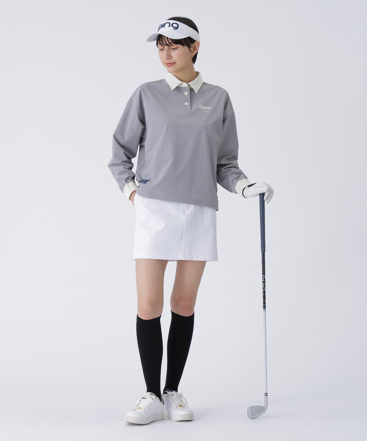 【PING APPAREL】オーバーシャツ ＜LADIES LINE＞ (LADIES)