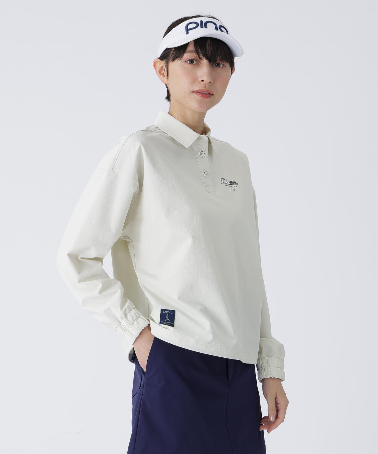 【PING APPAREL】オーバーシャツ ＜LADIES LINE＞ (LADIES)