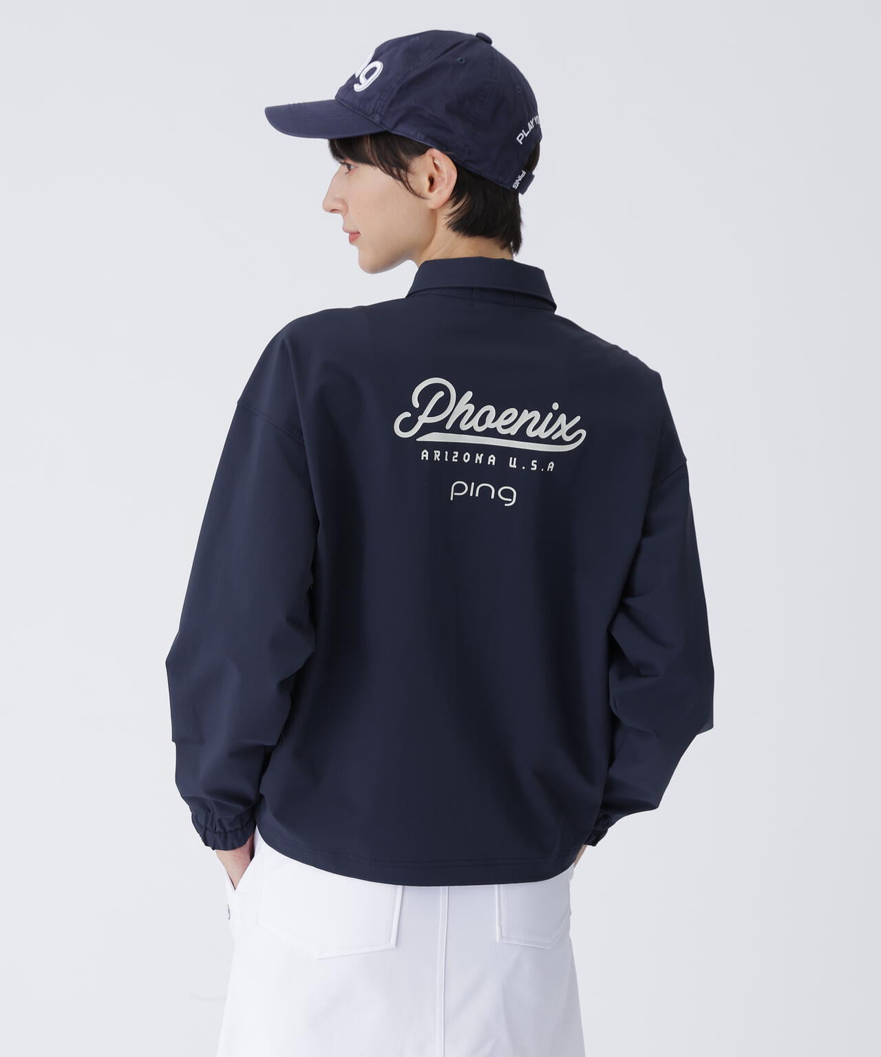 【PING APPAREL】オーバーシャツ ＜LADIES LINE＞ (LADIES)