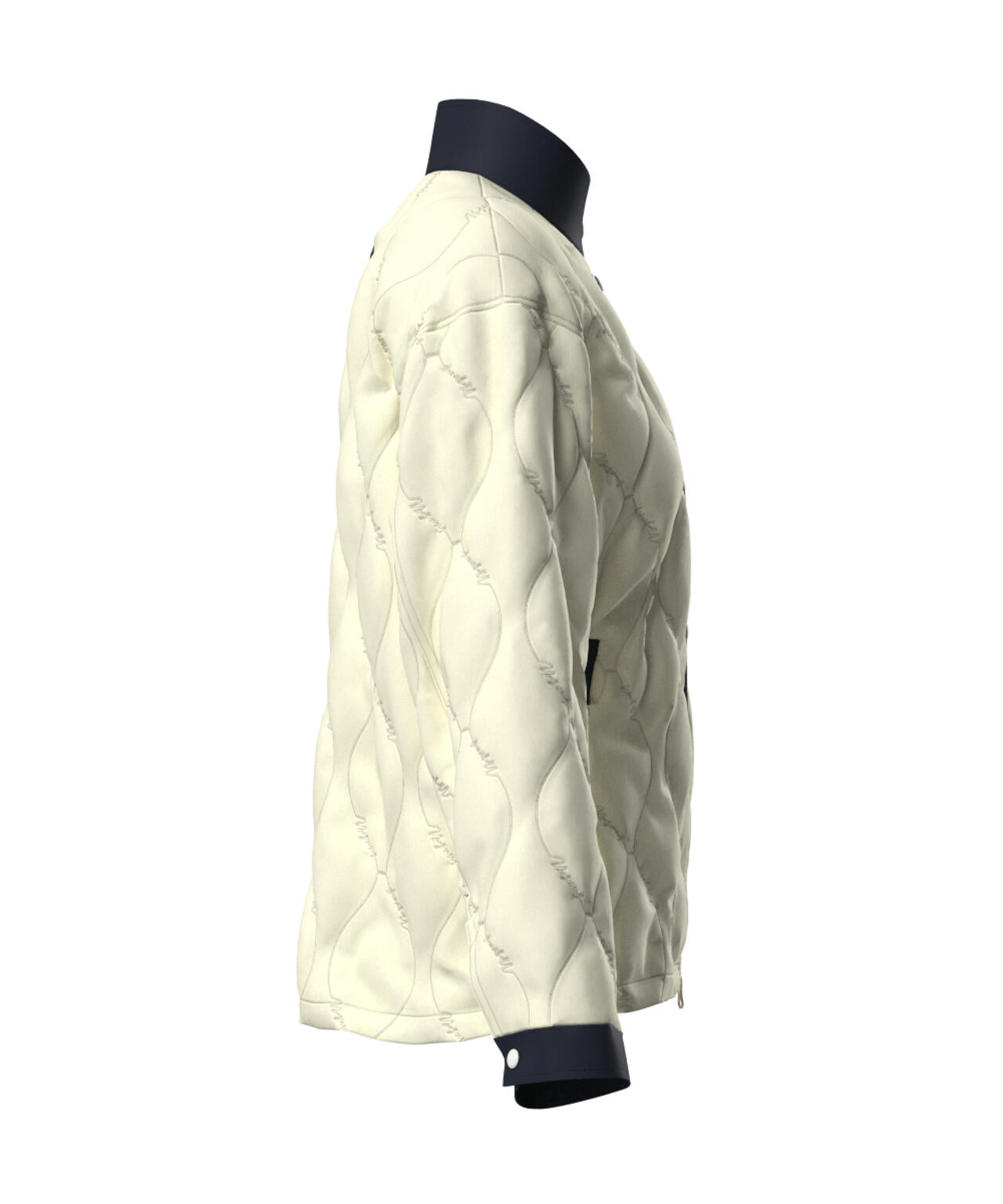 新品❣️23年モデル‼️BRIEFING 二ット切り替えキルティングジャケット☆ トリムデザインキルティングジャケット（ダウンジャケット/コート