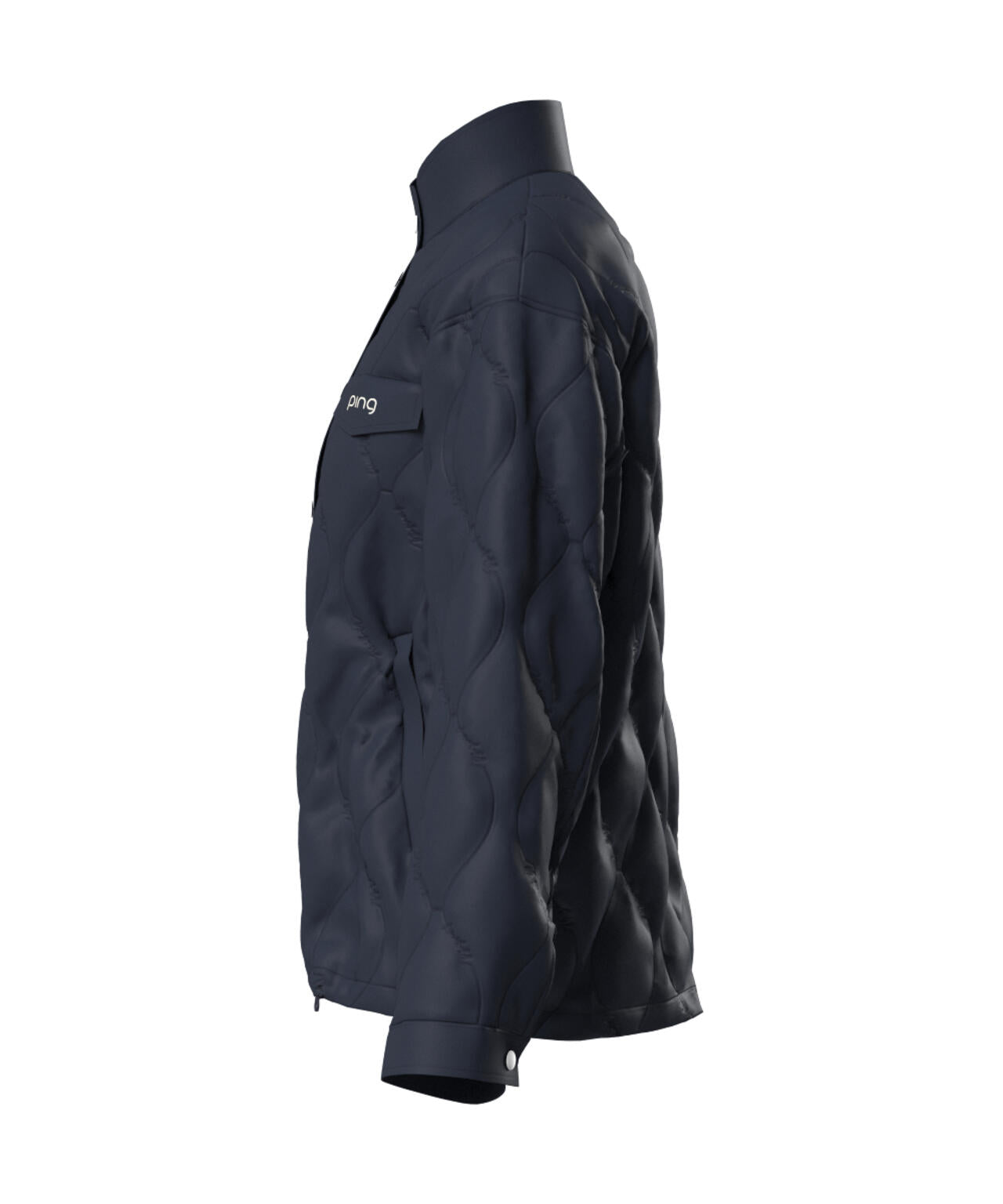 PING APPAREL】ストレッチタフタキルティングブルゾン ＜LADIES LINE