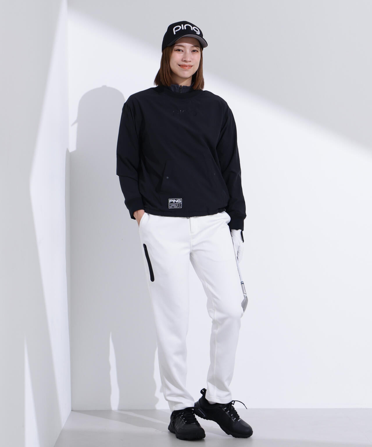 【PING APPAREL】ツインレイヤードアウター ＜GOLD＞ (LADIES)