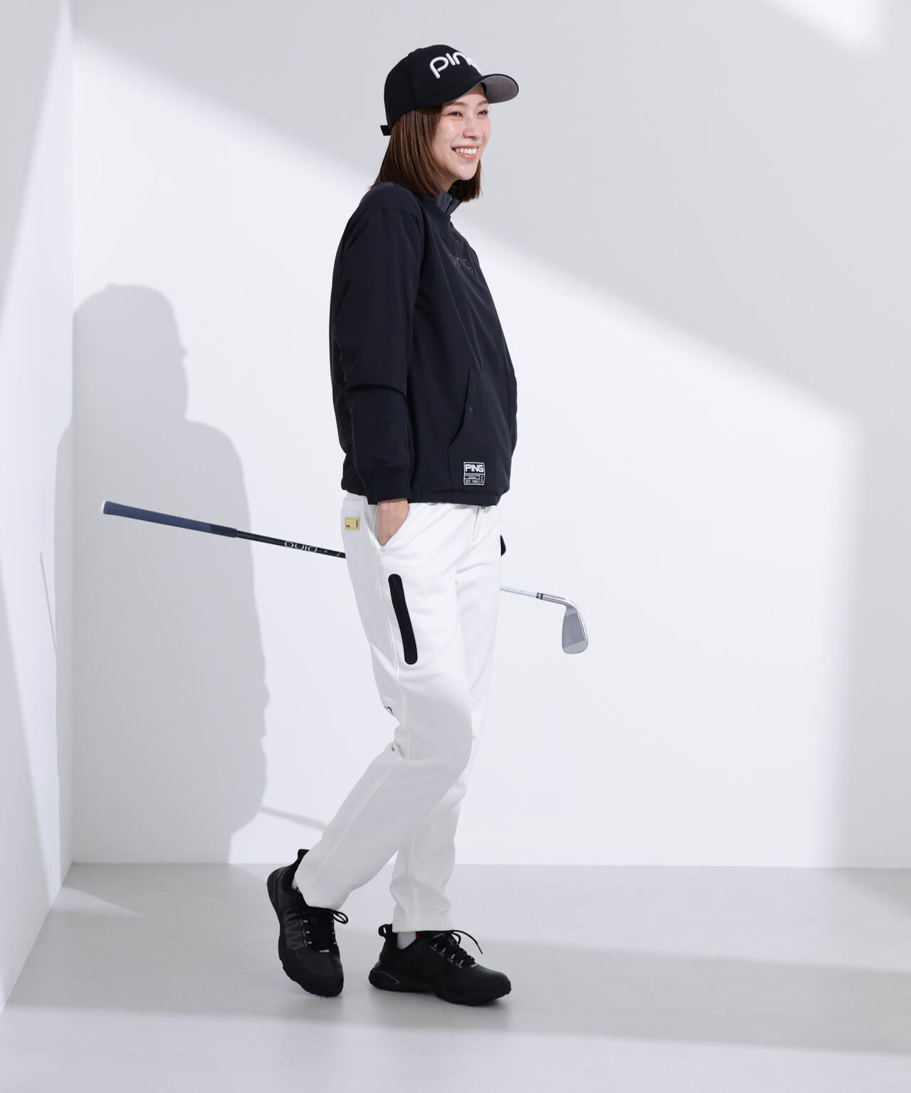 【PING APPAREL】ツインレイヤードアウター ＜GOLD＞ (LADIES)