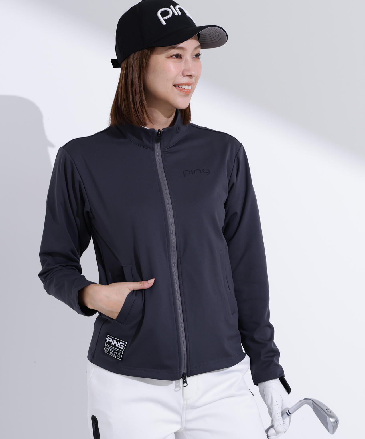 【PING APPAREL】ツインレイヤードアウター ＜GOLD＞ (LADIES)