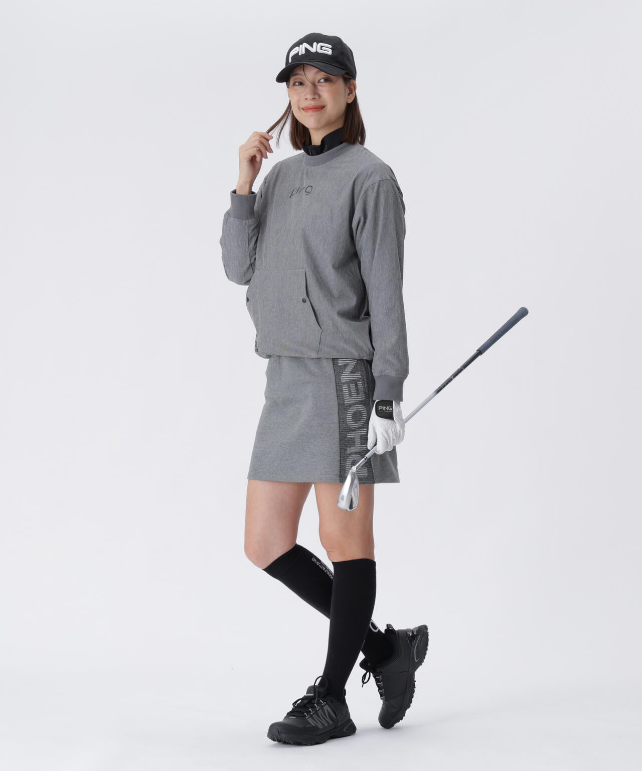 【PING APPAREL】ツインレイヤードアウター ＜GOLD＞ (LADIES)