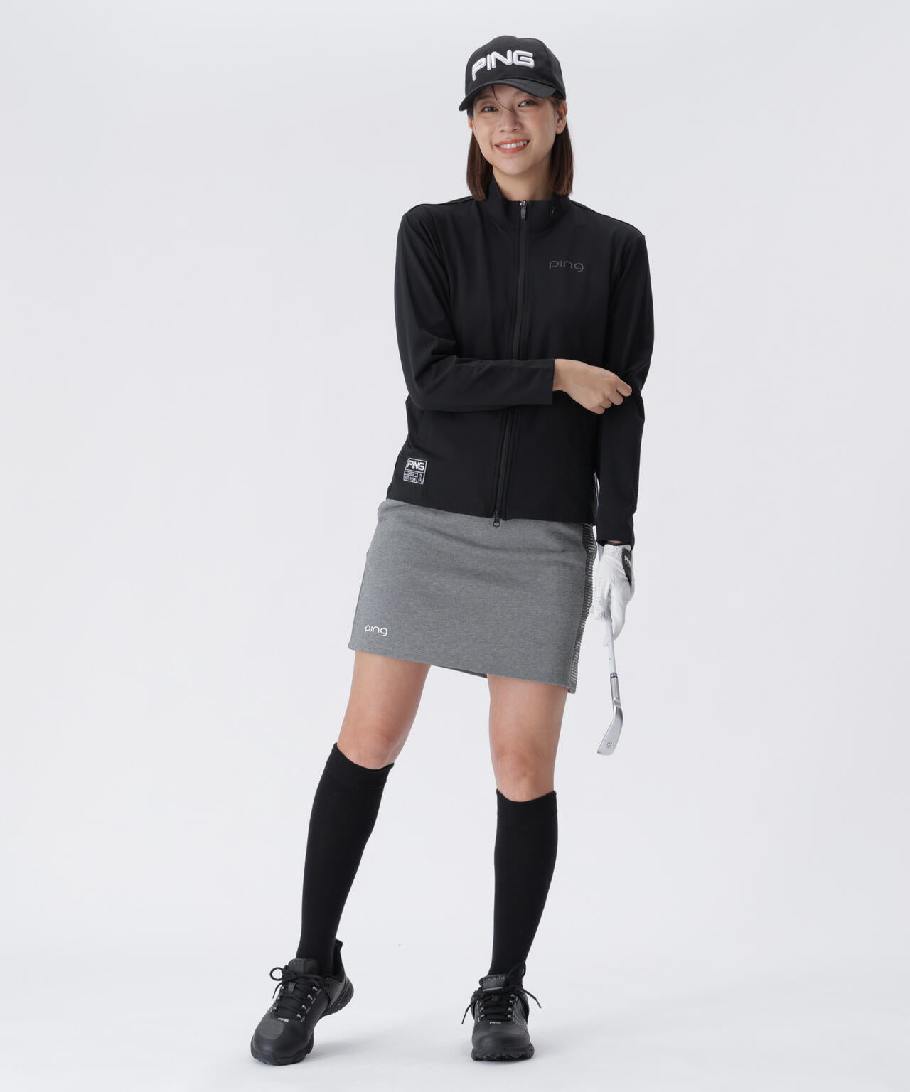 【PING APPAREL】ツインレイヤードアウター ＜GOLD＞ (LADIES)