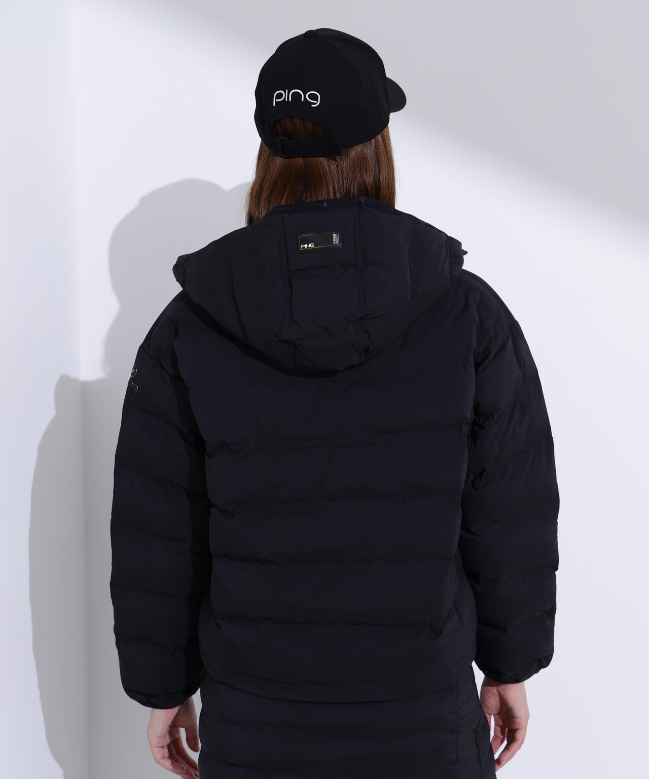 PING APPAREL】25FW 2WAY中綿フーディーブルゾン ＜GOLD