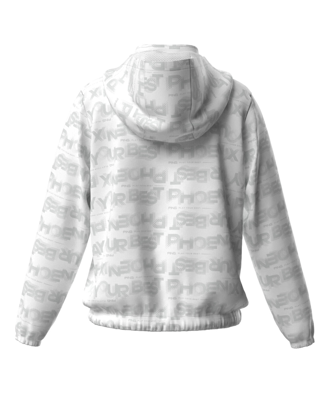 【PING APPAREL】PHONEIX BREEZE総柄 全方向ストレッチフーディブルゾン ＜LADIES LINE＞ (LADIES)