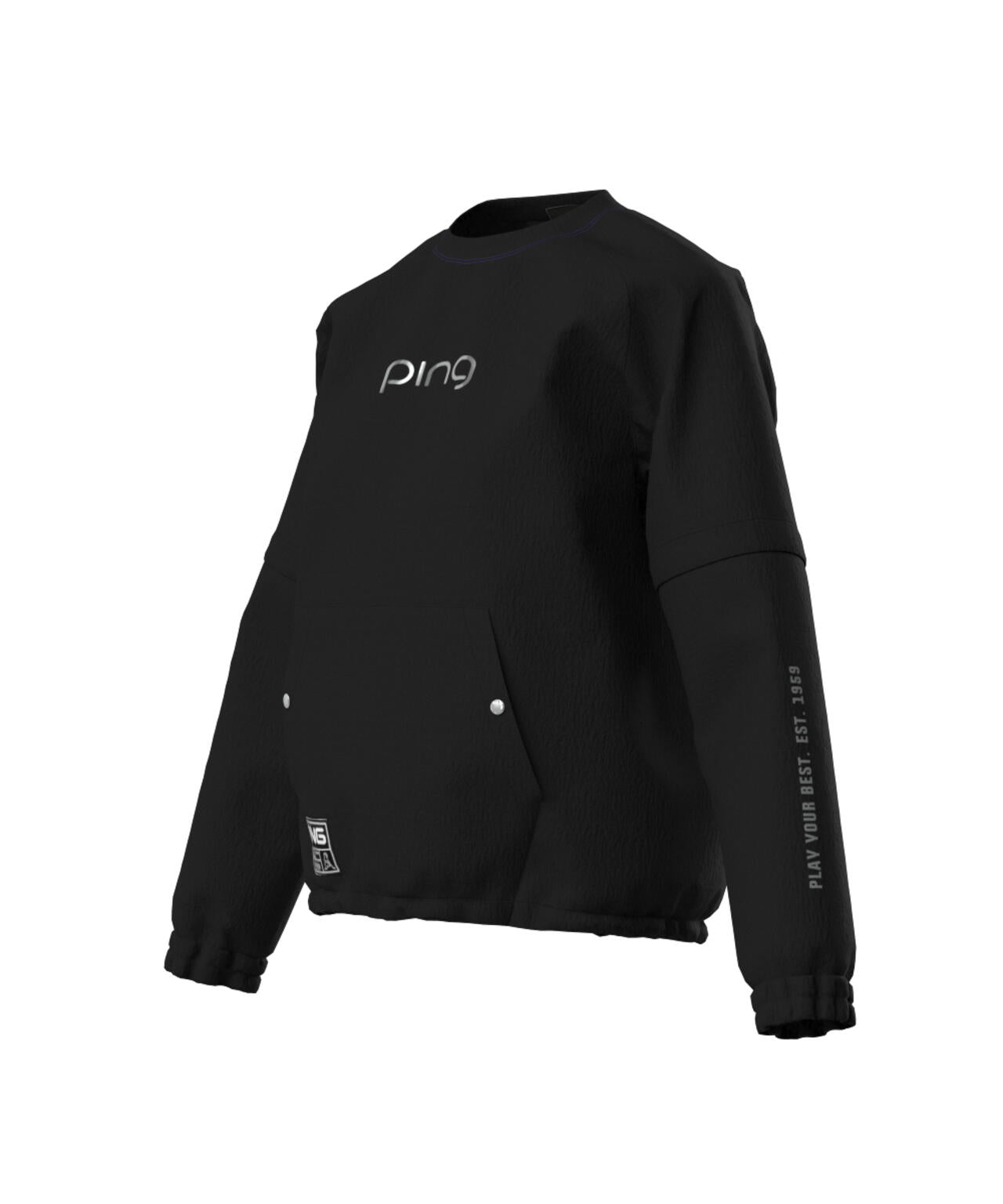 【PING APPAREL】全方向ストレッチリップストップ 2WAYスニードジャック×ショートパンツ ＜GOLD＞ (LADIES)