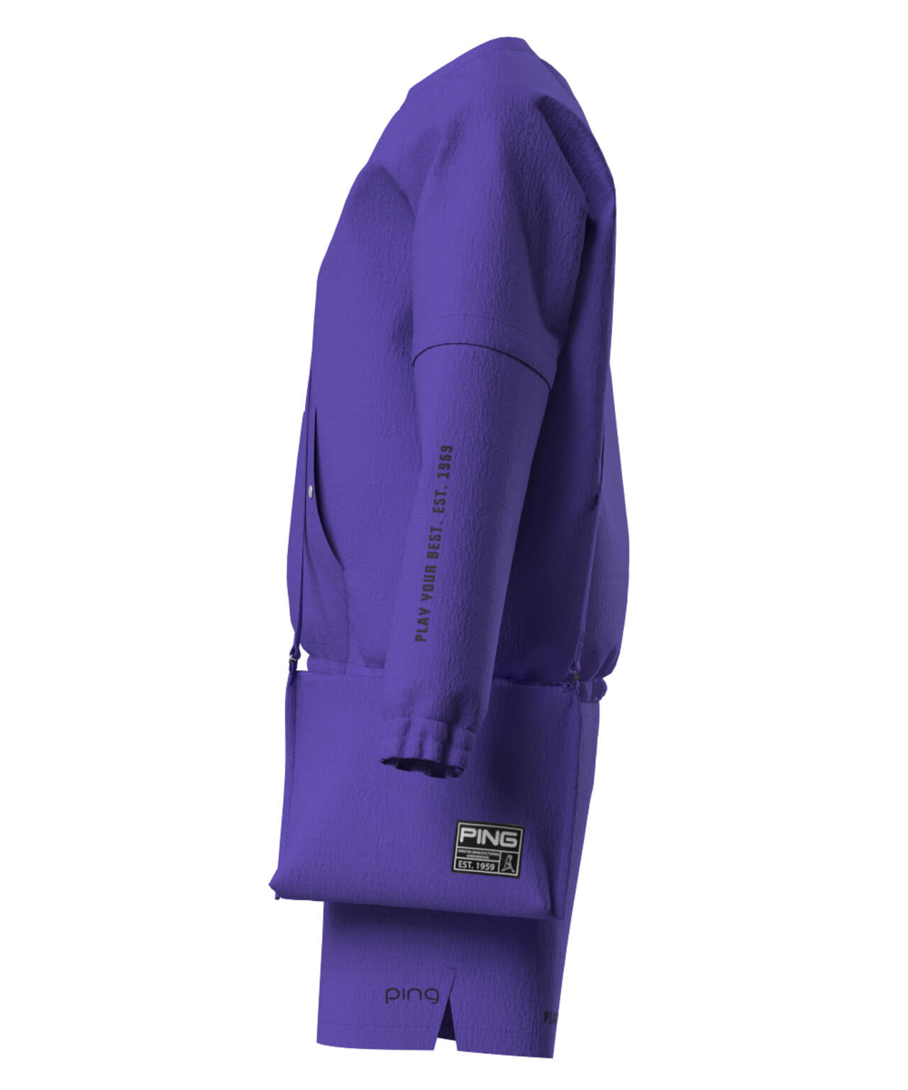 【PING APPAREL】全方向ストレッチリップストップ 2WAYスニードジャック×ショートパンツ ＜GOLD＞ (LADIES)