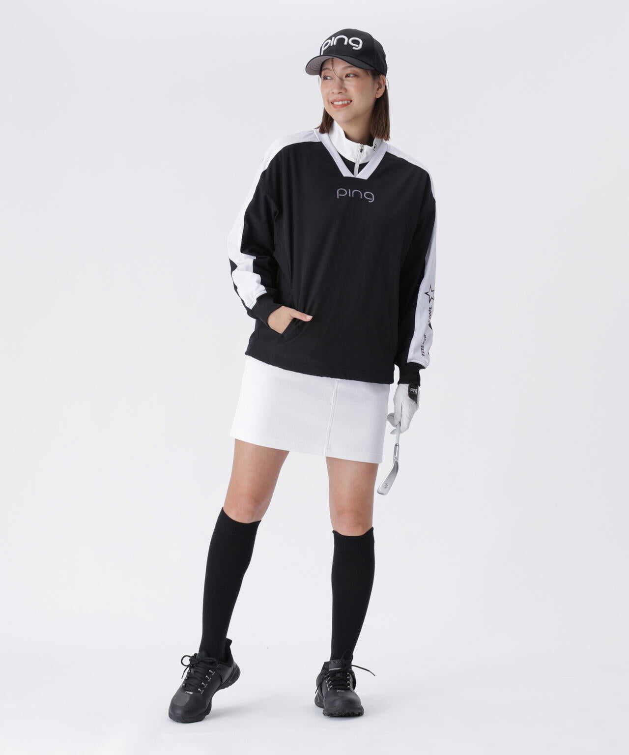 【PING APPAREL】全方向ストレッチ ツインレイヤードアウター ＜LADIES LINE＞ (LADIES)