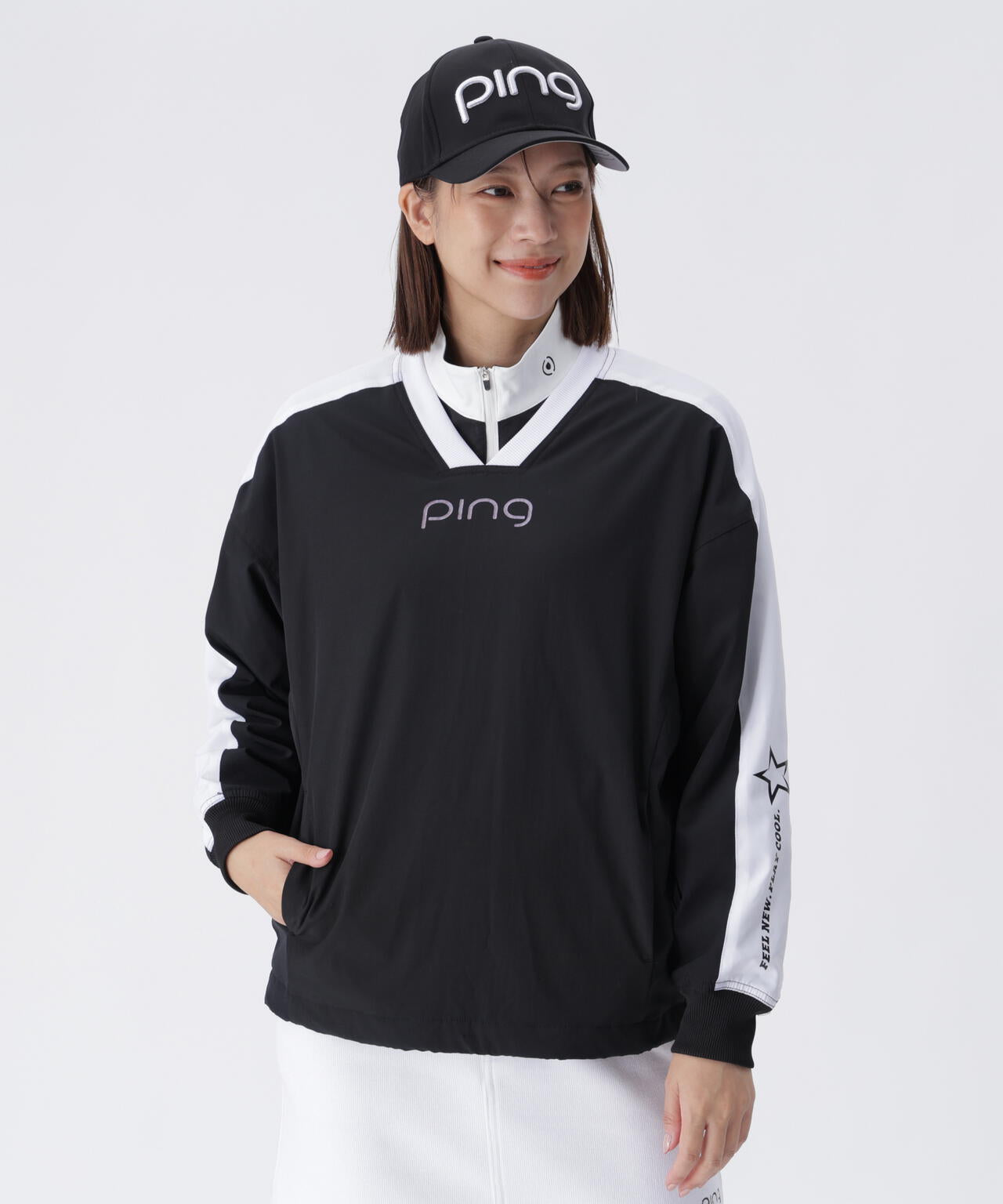 【PING APPAREL】全方向ストレッチ ツインレイヤードアウター ＜LADIES LINE＞ (LADIES)