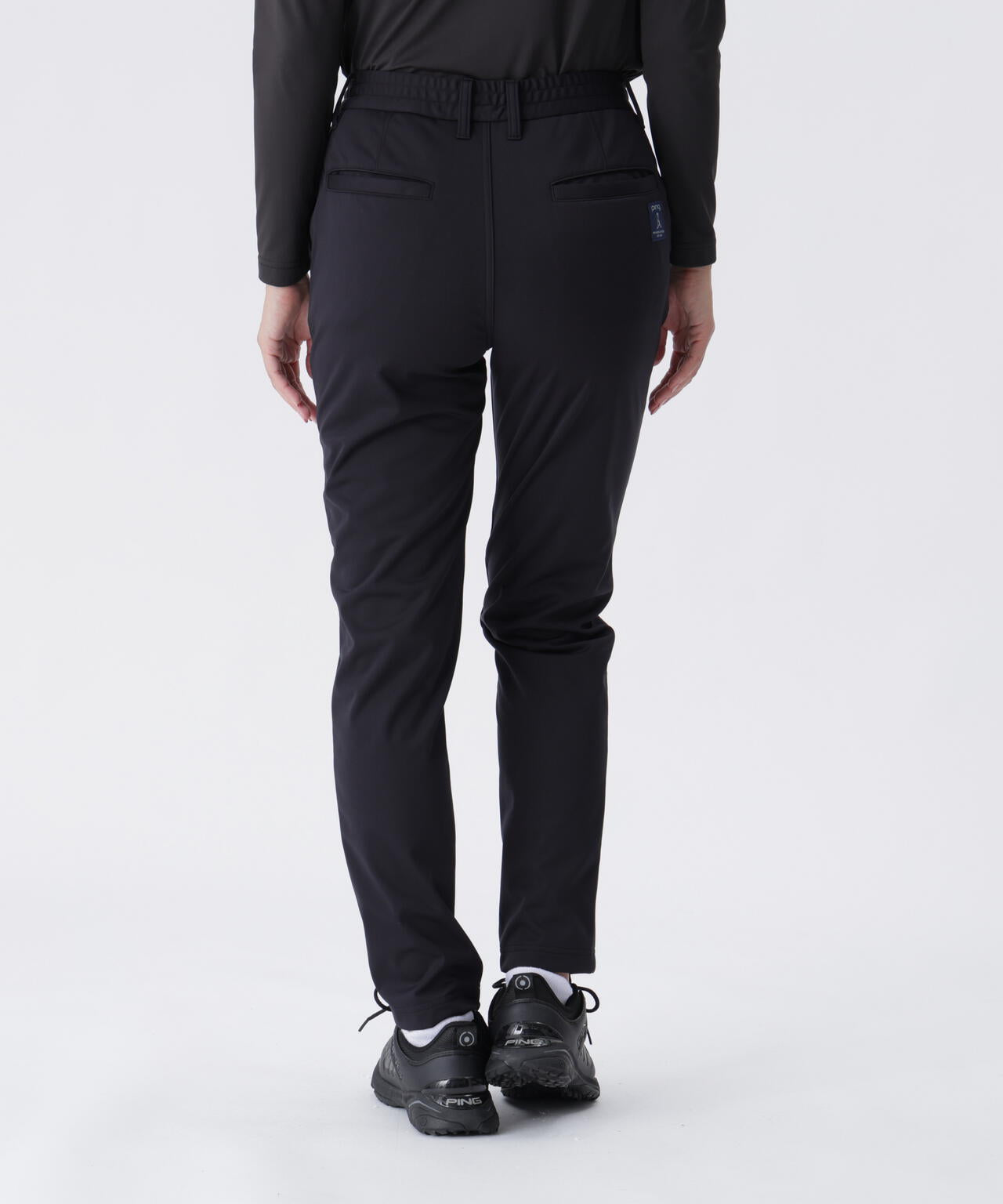 【PING APPAREL】全方向ストレッチボンディングプリントテーパードパンツ ＜LADIES LINE＞ (LADIES)
