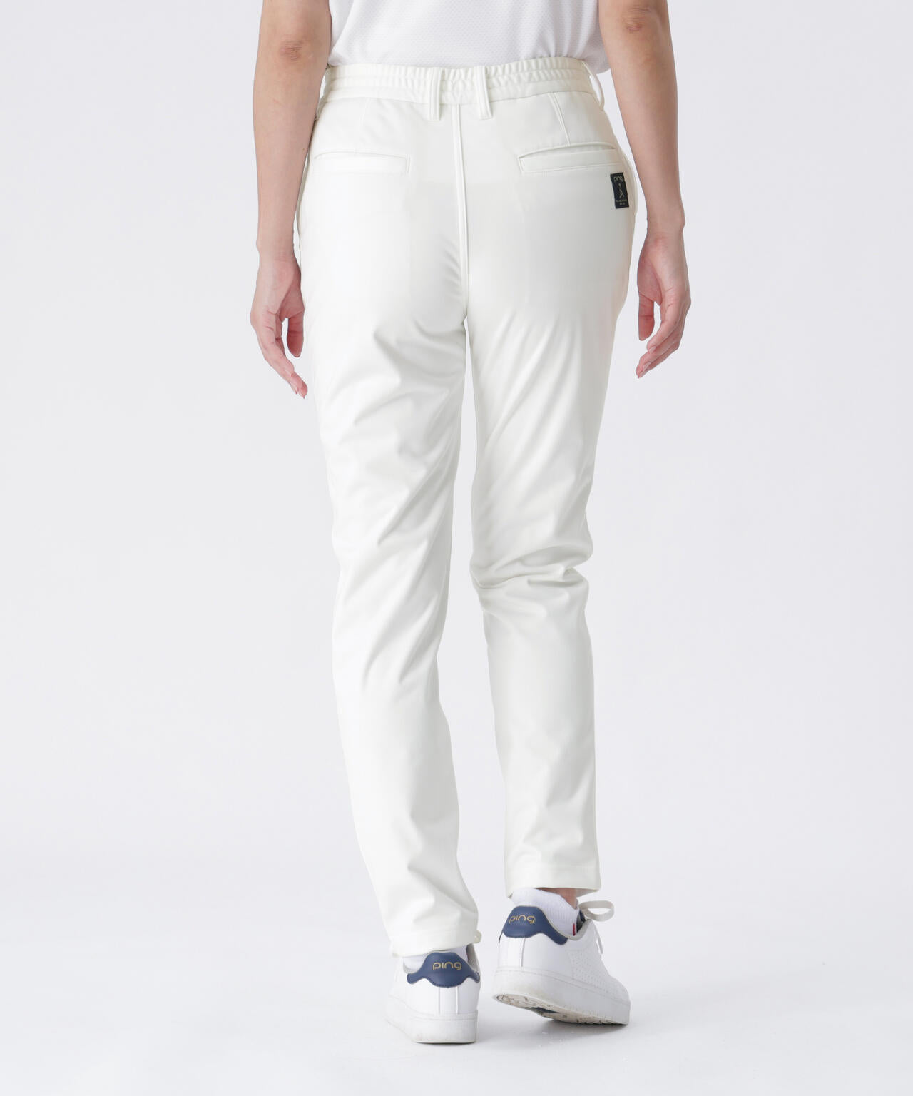 【PING APPAREL】全方向ストレッチボンディングプリントテーパードパンツ ＜LADIES LINE＞ (LADIES)