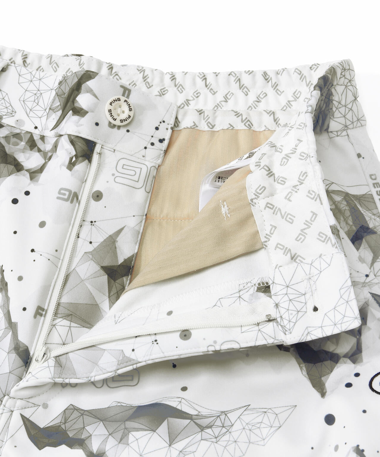 【PING APPAREL】全方向ストレッチボンディングプリントテーパードパンツ ＜LADIES LINE＞ (LADIES)