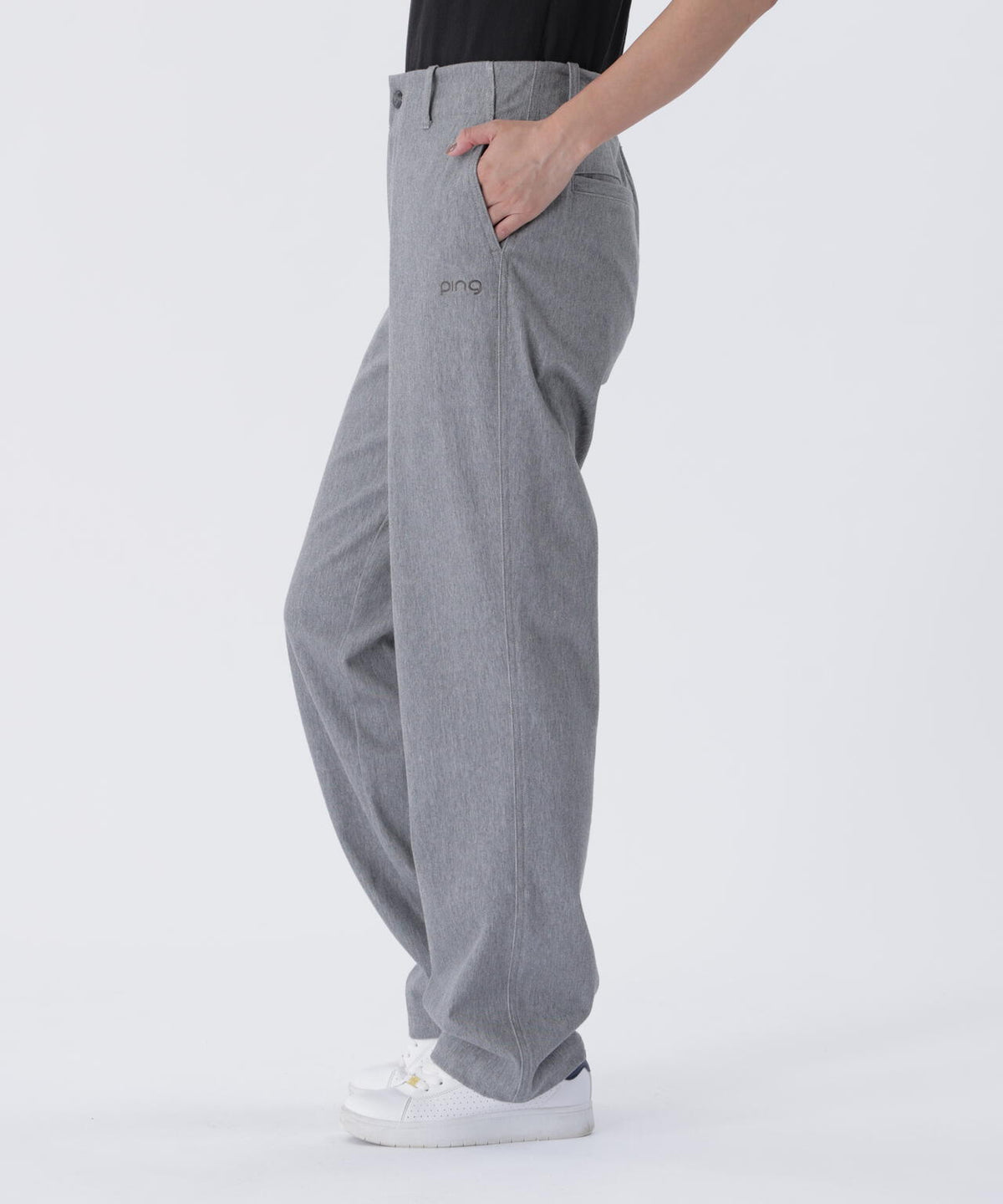 【PING APPAREL】TCツイル5ポケットストレートパンツ ＜LADIES LINE＞ (LADIES)