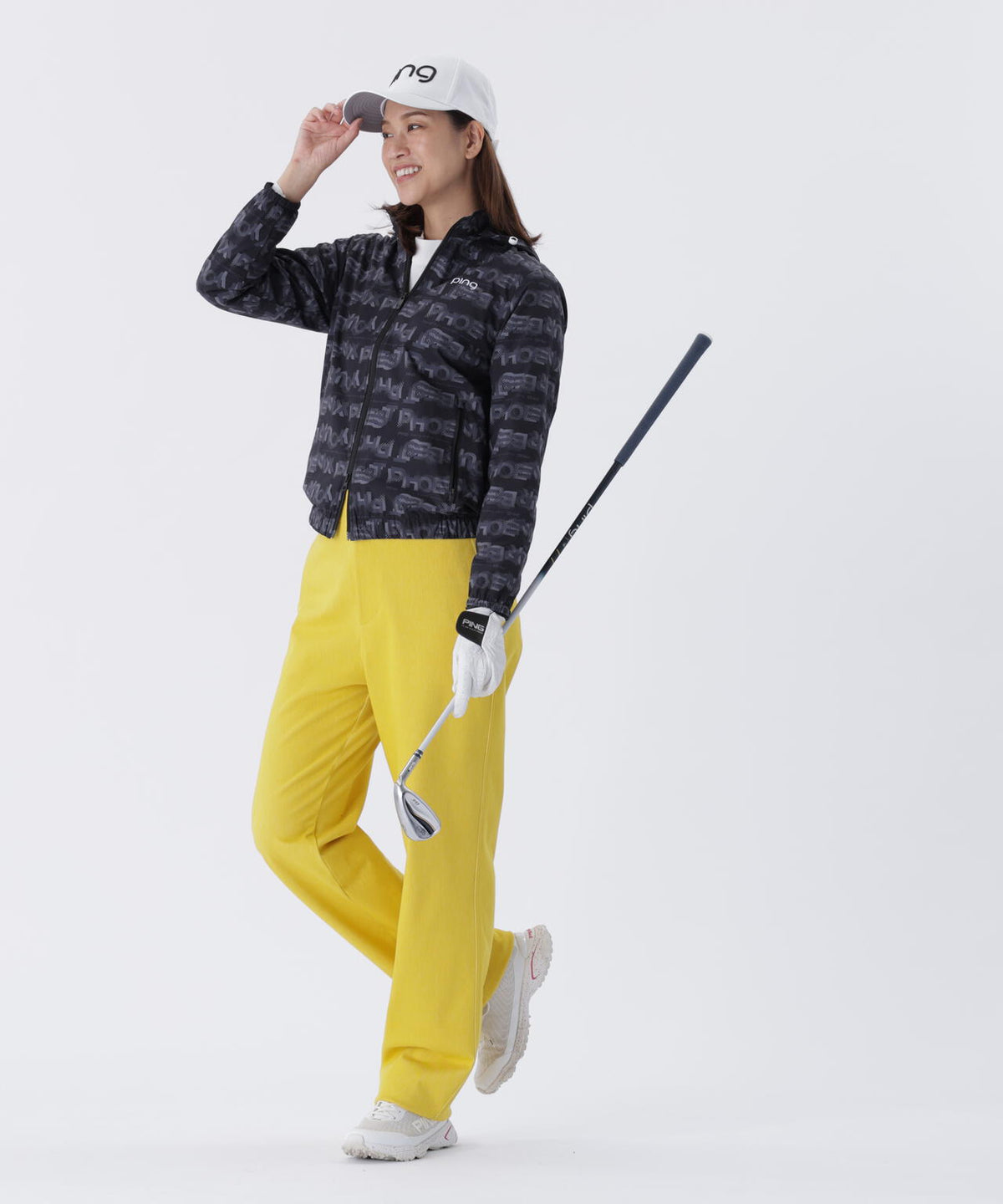 【PING APPAREL】TCツイル5ポケットストレートパンツ ＜LADIES LINE＞ (LADIES)