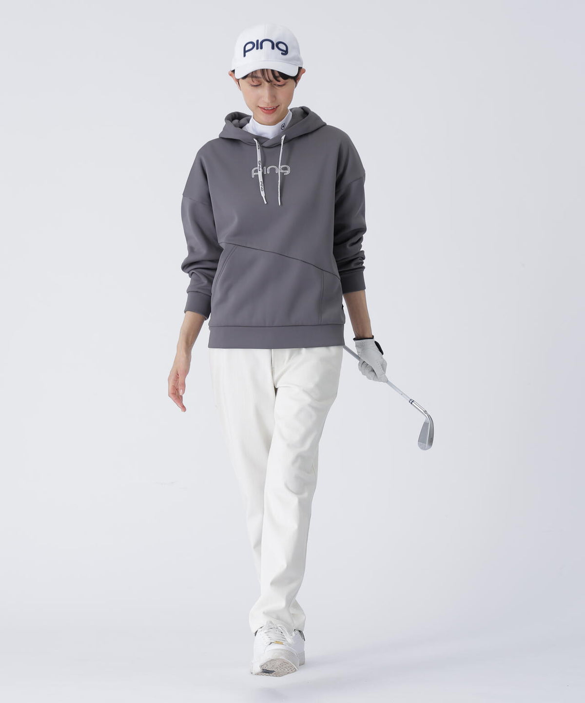 【PING APPAREL】TCツイルテーパードパンツ ＜LADIES LINE＞ (LADIES)