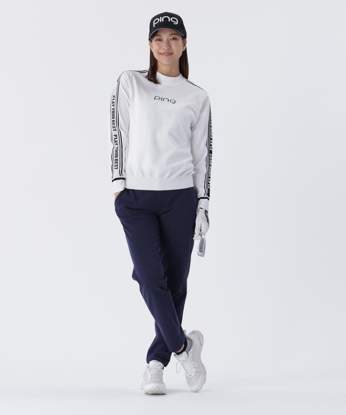【PING APPAREL】TCツイルテーパードパンツ ＜LADIES LINE＞ (LADIES)