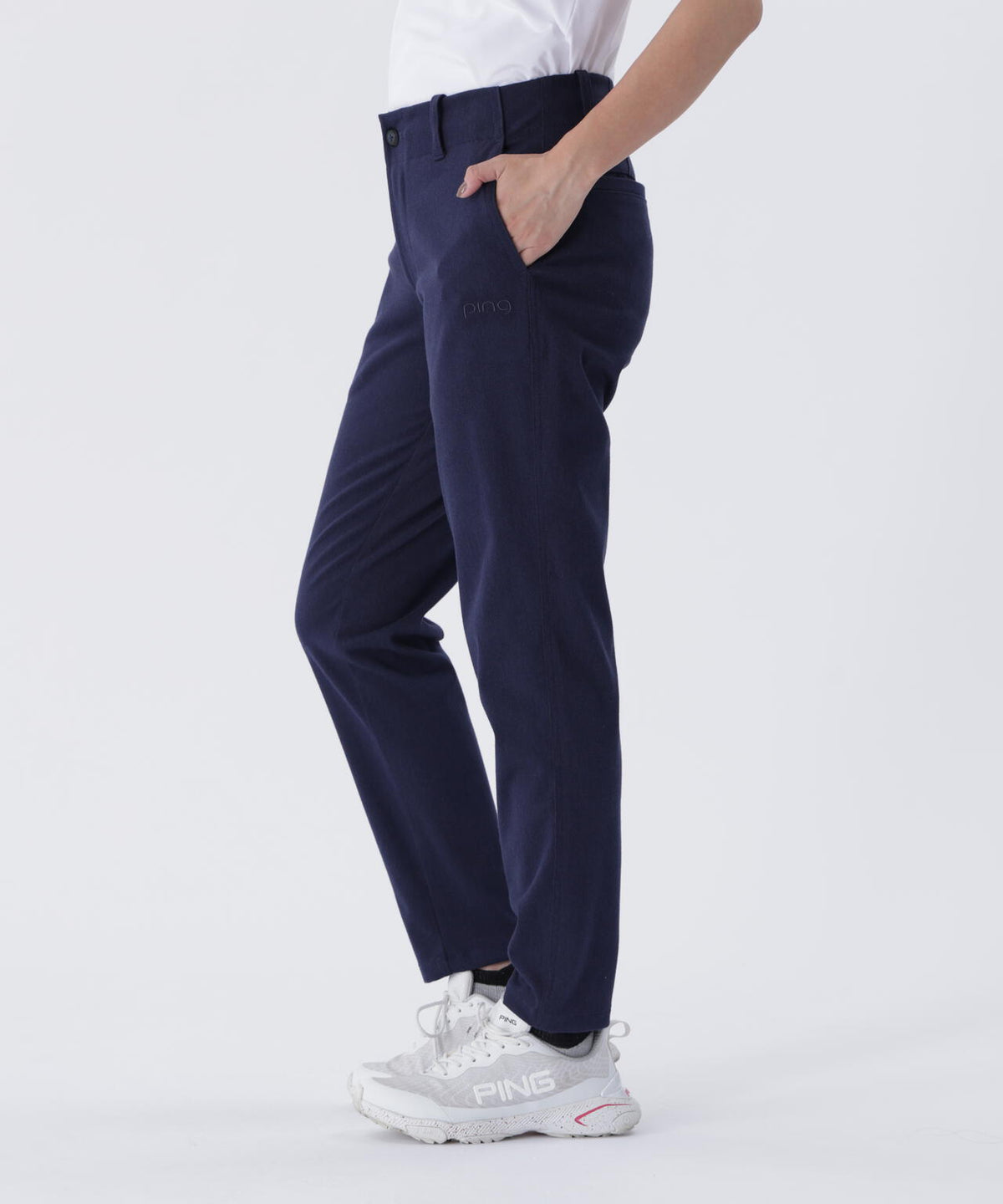 【PING APPAREL】TCツイルテーパードパンツ ＜LADIES LINE＞ (LADIES)