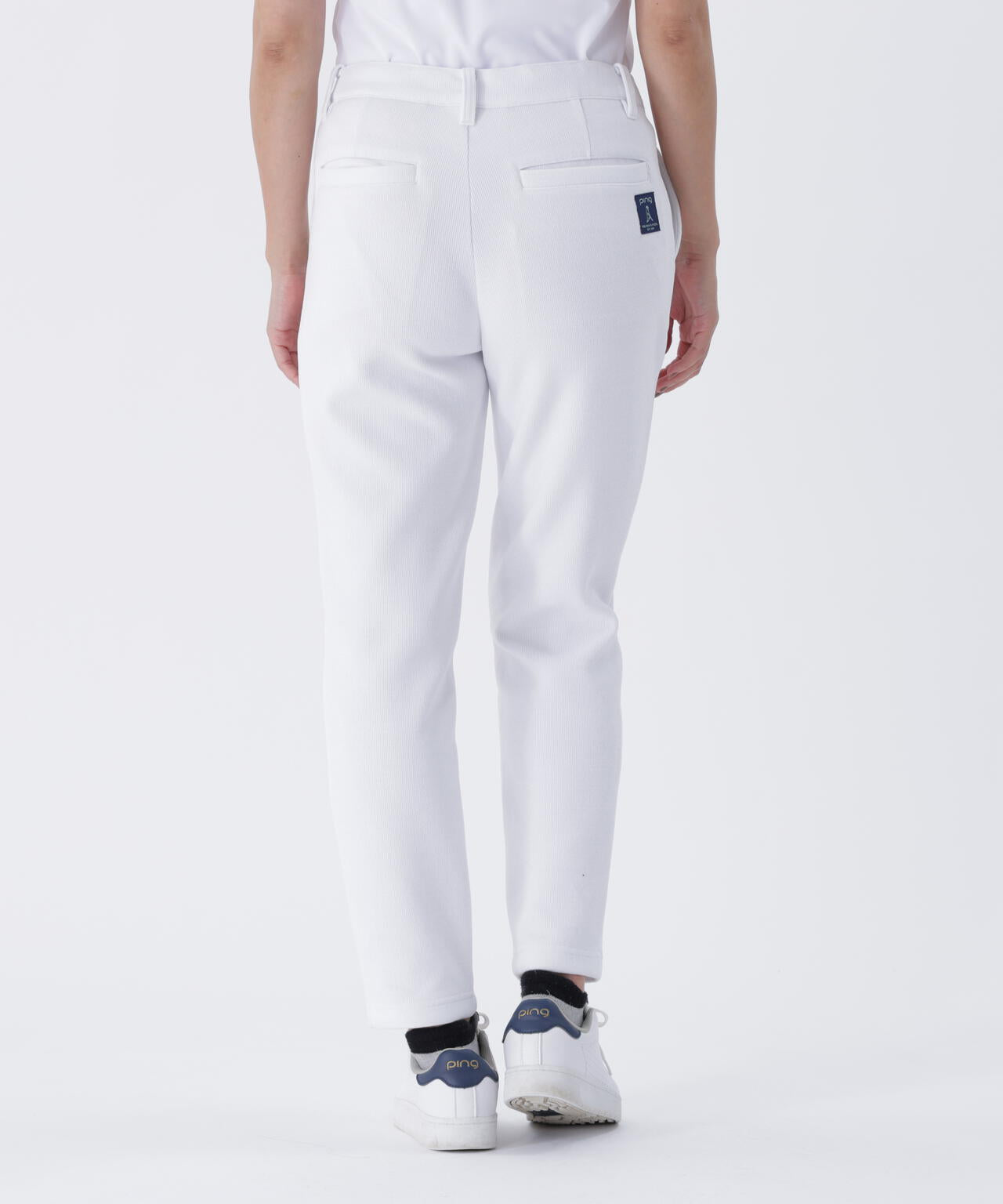 【PING APPAREL】全方向ストレッチ ニットコーデュロイテーパードパンツ ＜LADIES LINE＞ (LADIES)