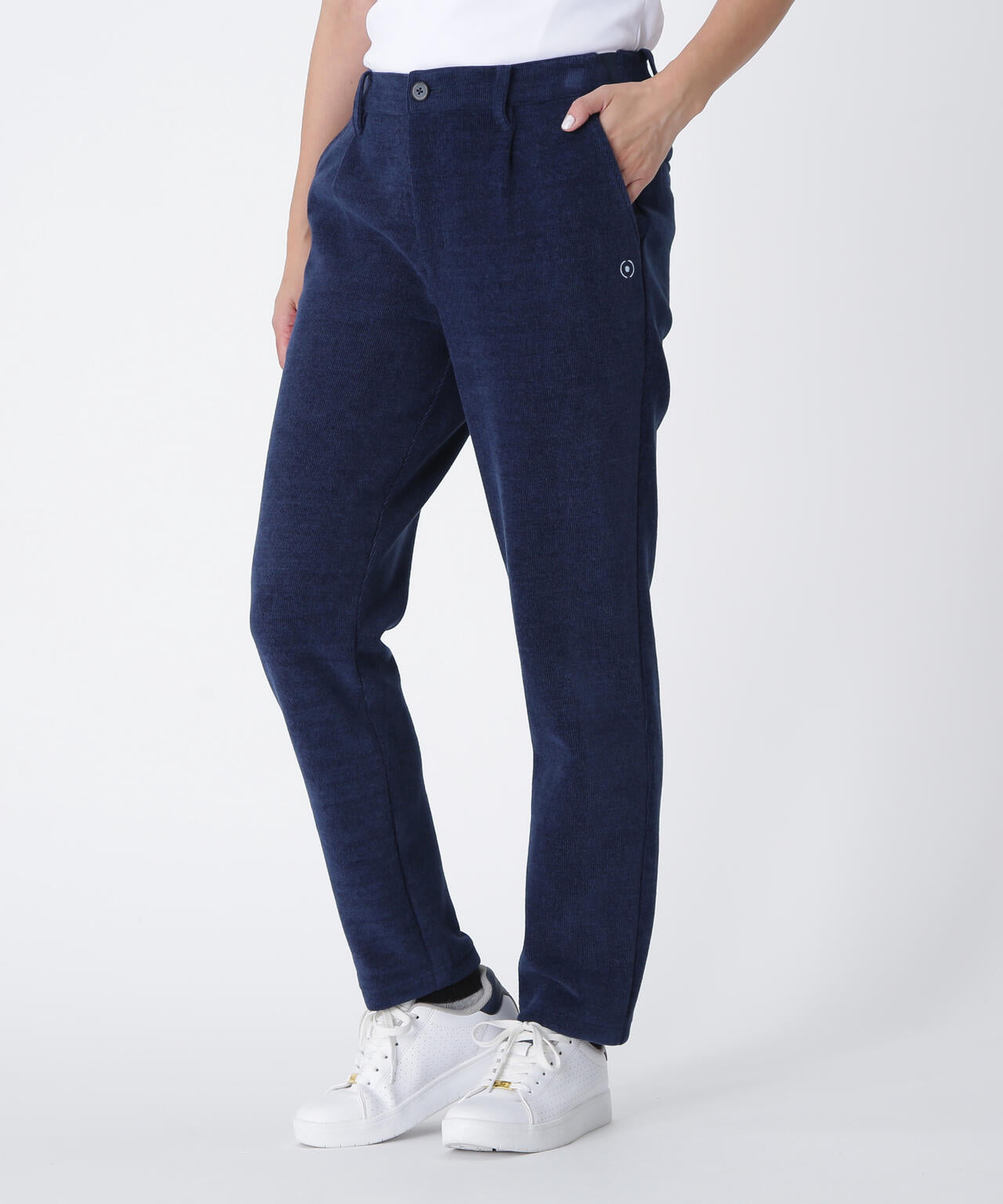 【PING APPAREL】全方向ストレッチ ニットコーデュロイテーパードパンツ ＜LADIES LINE＞ (LADIES)