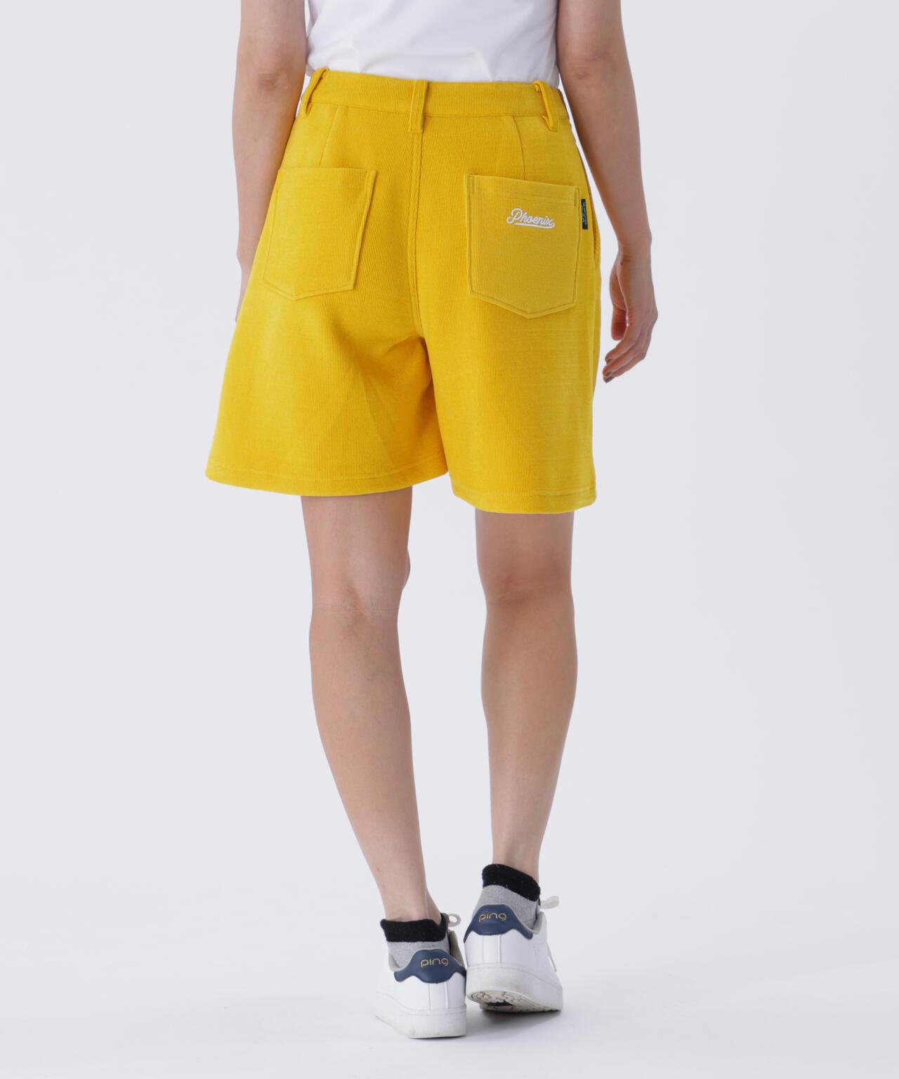 【PING APPAREL】全方向ストレッチ ニットコーデュロイキュロットパンツ ＜LADIES LINE＞ (LADIES)