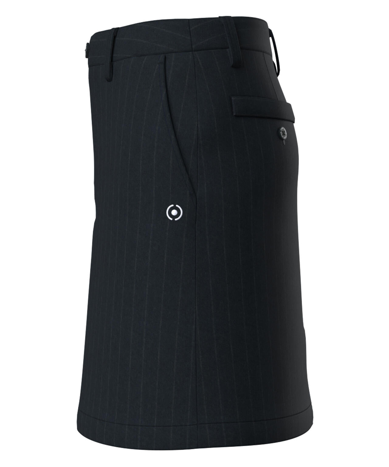 【PING APPAREL】全方向ストレッチ ピンストライプスカート ＜GOLD＞ (LADIES)