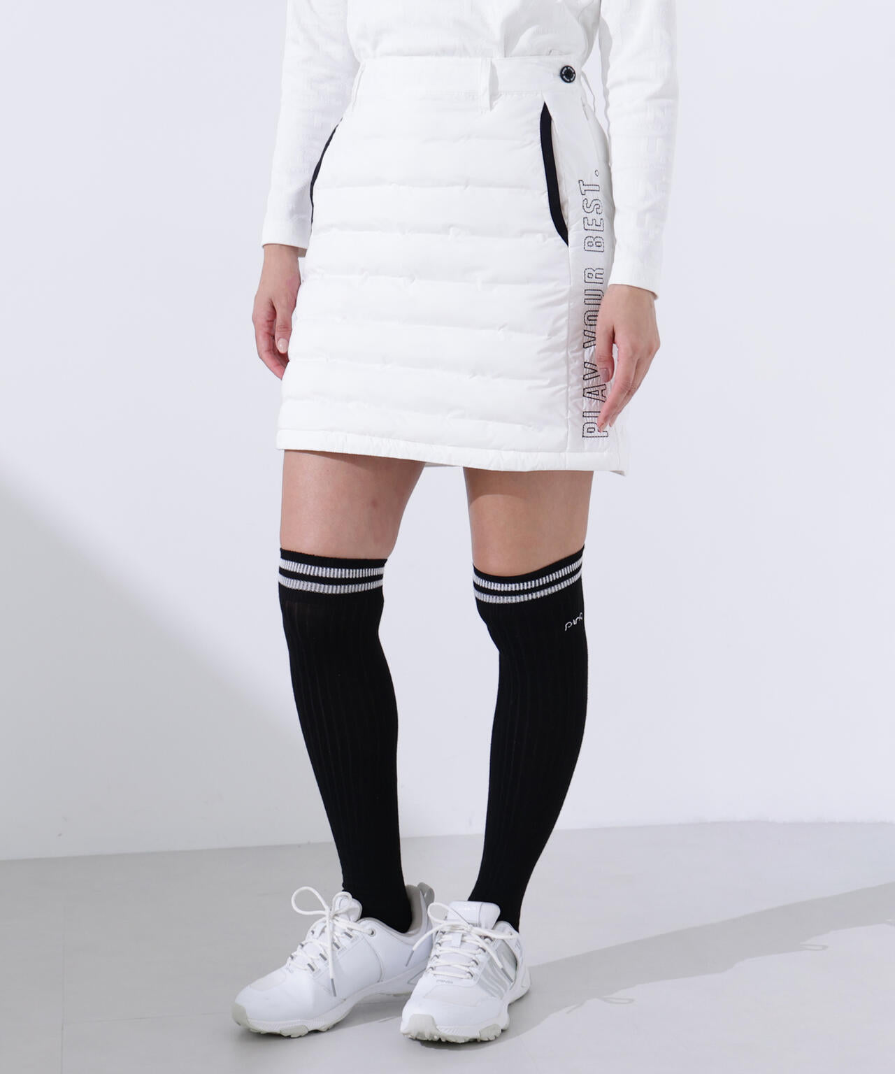 【PING APPAREL】２５ＦＷ中綿スカート ＜GOLD＞ (LADIES)