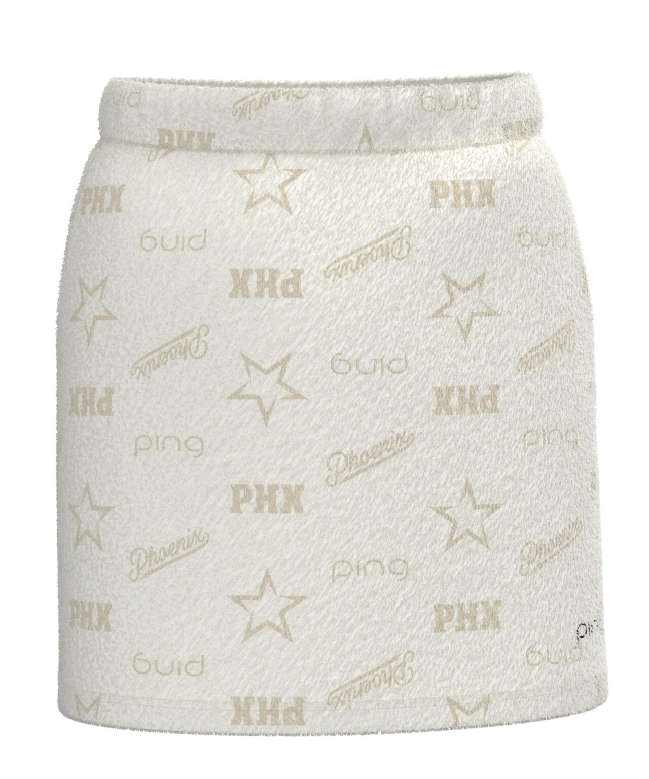 【PING APPAREL】全方向ストレッチ ベロアジャカードスカート ＜LADIES LINE＞ (LADIES)