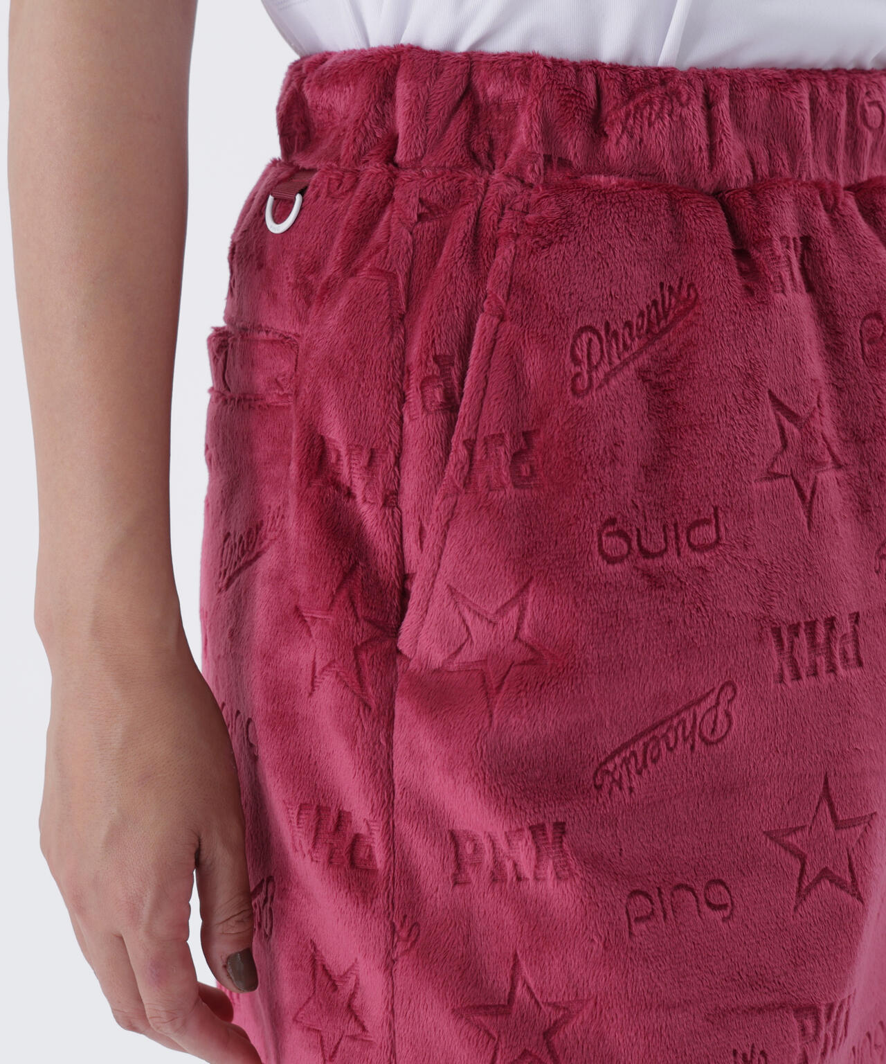 【PING APPAREL】全方向ストレッチ ベロアジャカードスカート ＜LADIES LINE＞ (LADIES)