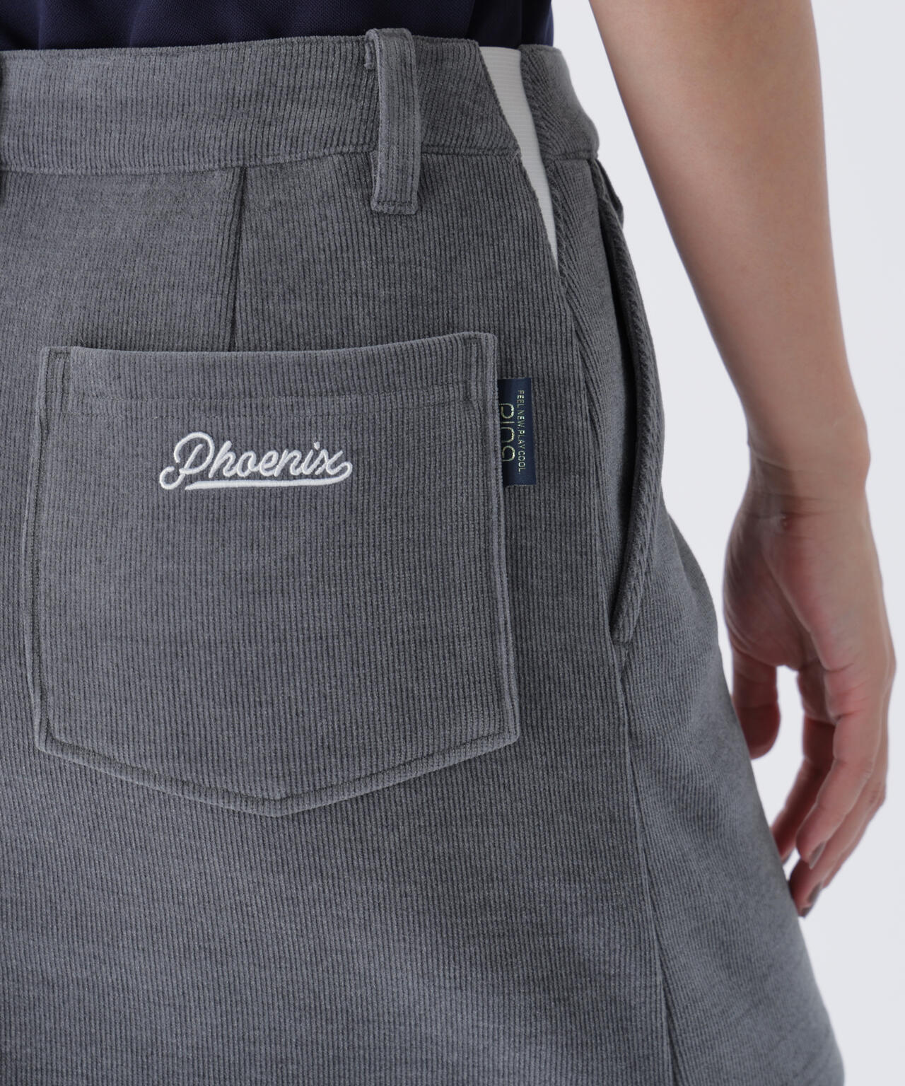 【PING APPAREL】全方向ストレッチ ニットコーデュロイ台形スカート ＜LADIES LINE＞ (LADIES)