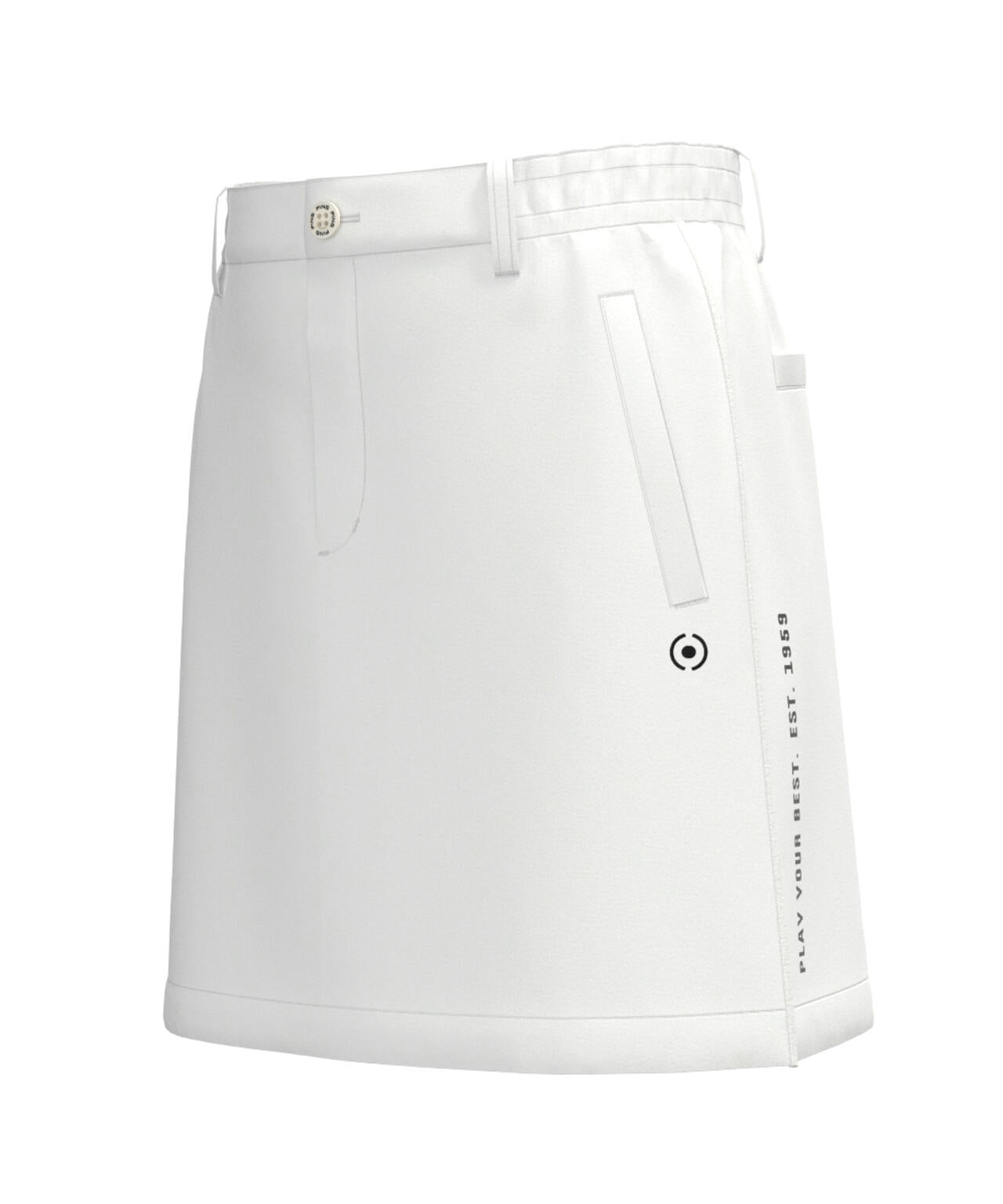 PING APPAREL】全方向ストレッチ ダブルフェイス台形スカート ＜GOLD